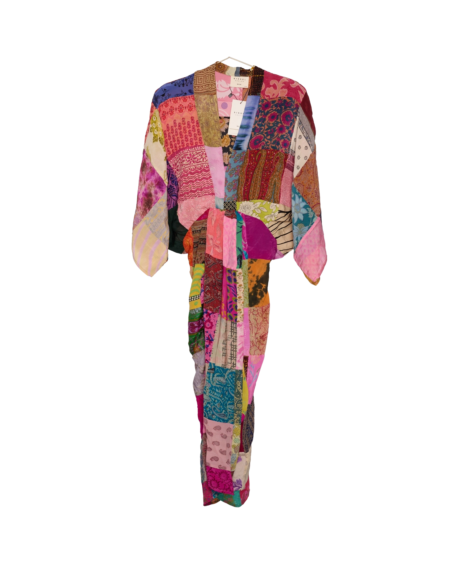 Juno SILK Patchwork Dress - No. 336
