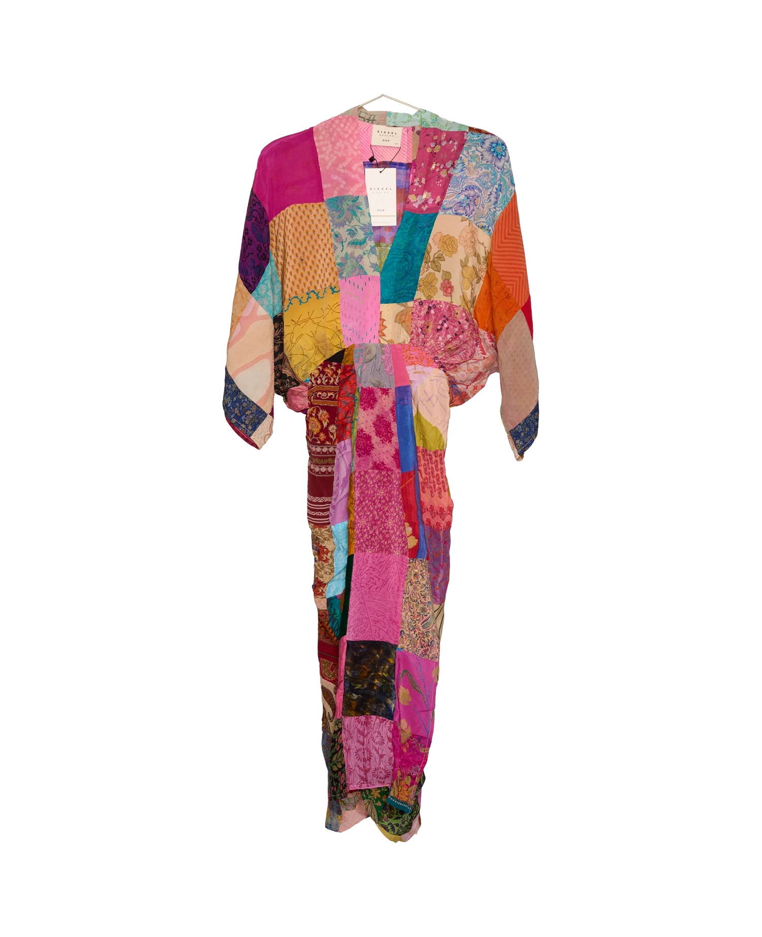 Juno SILK Patchwork Dress - No. 339