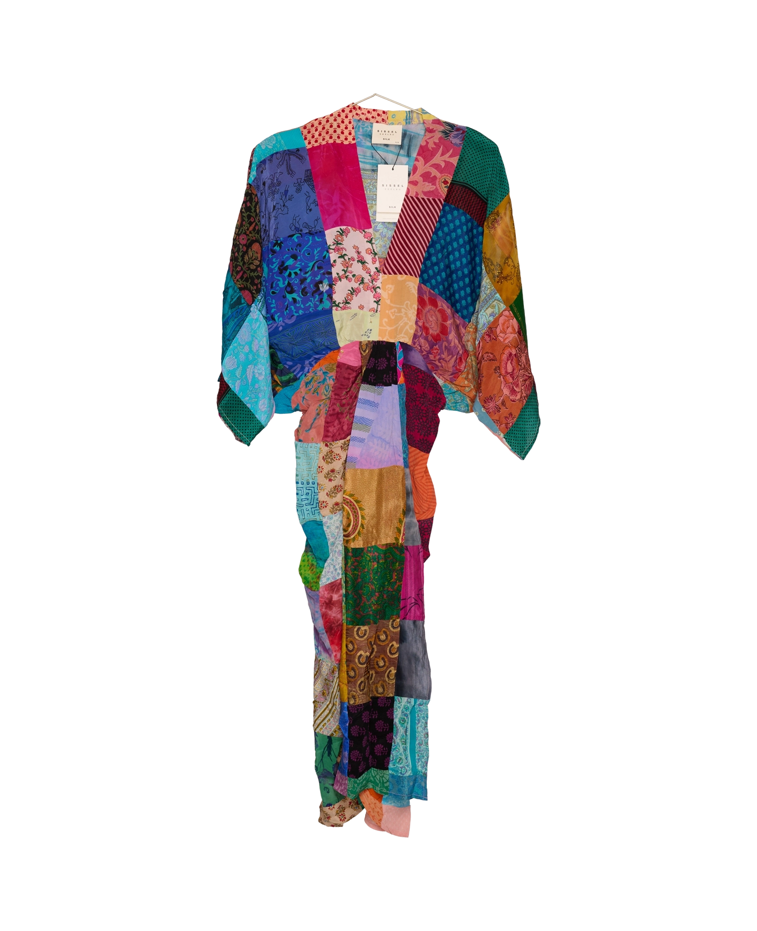 Juno SILK Patchwork Dress - No. 340