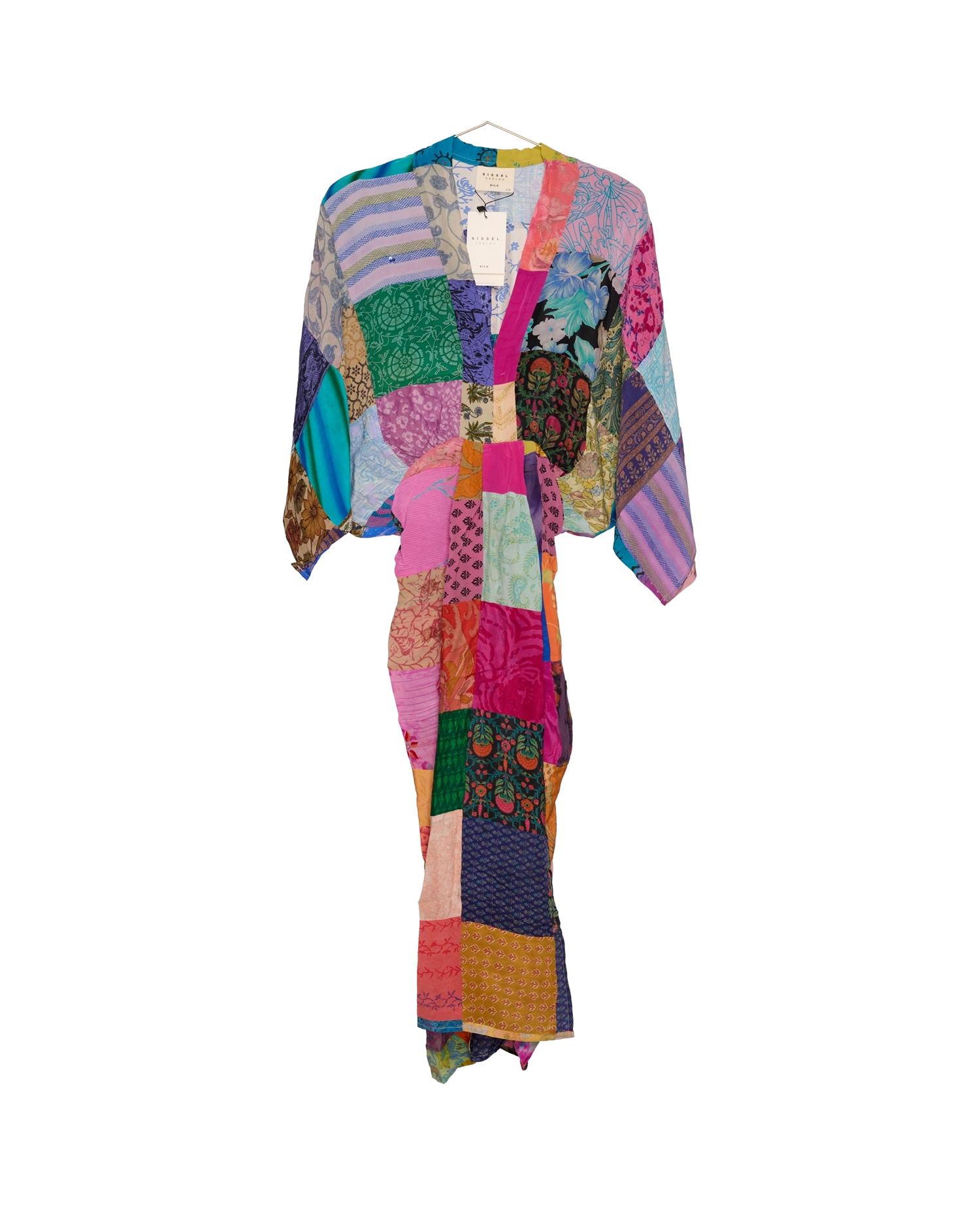 Juno SILK Patchwork Dress - No. 341