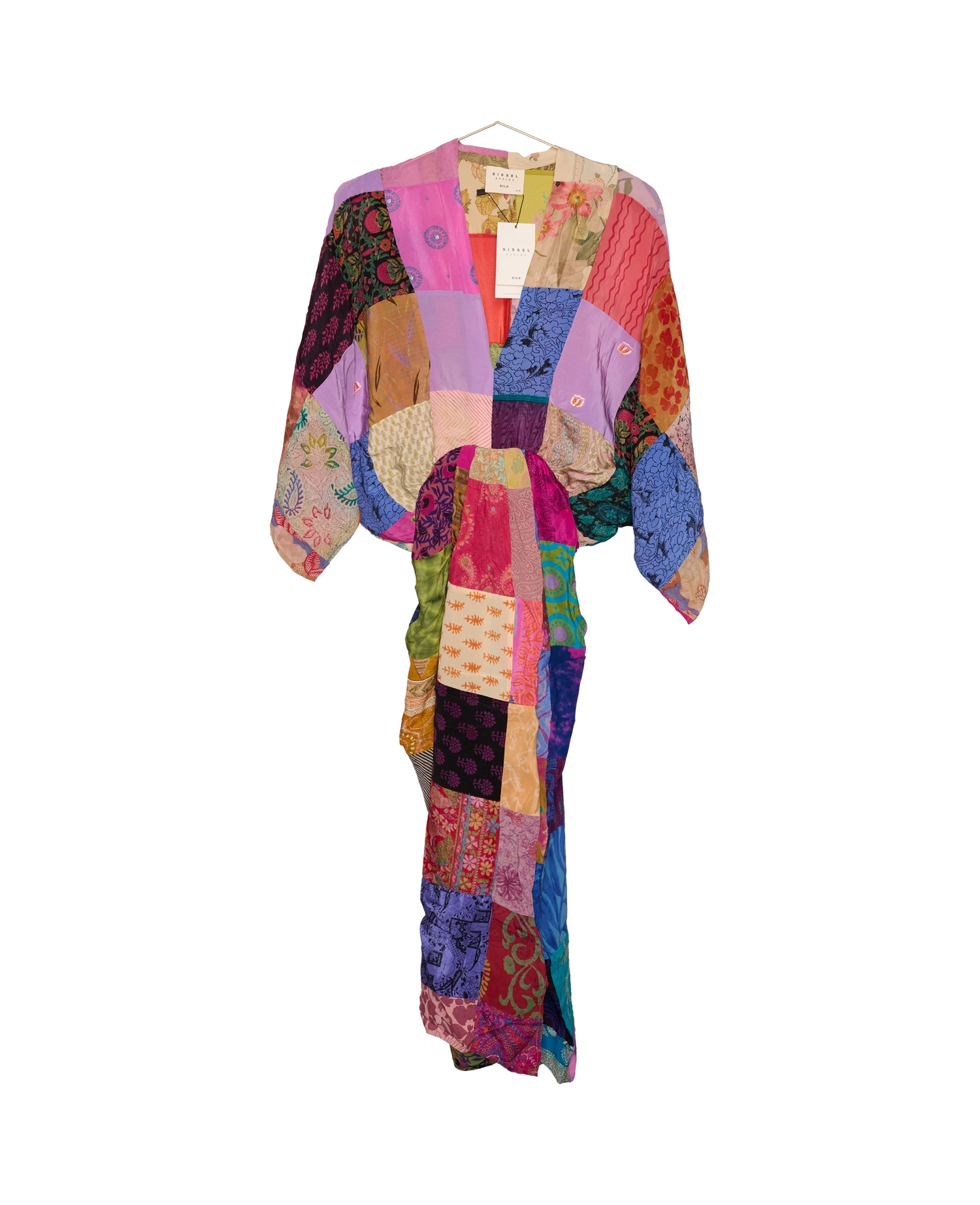 Juno SILK Patchwork Dress - No. 342