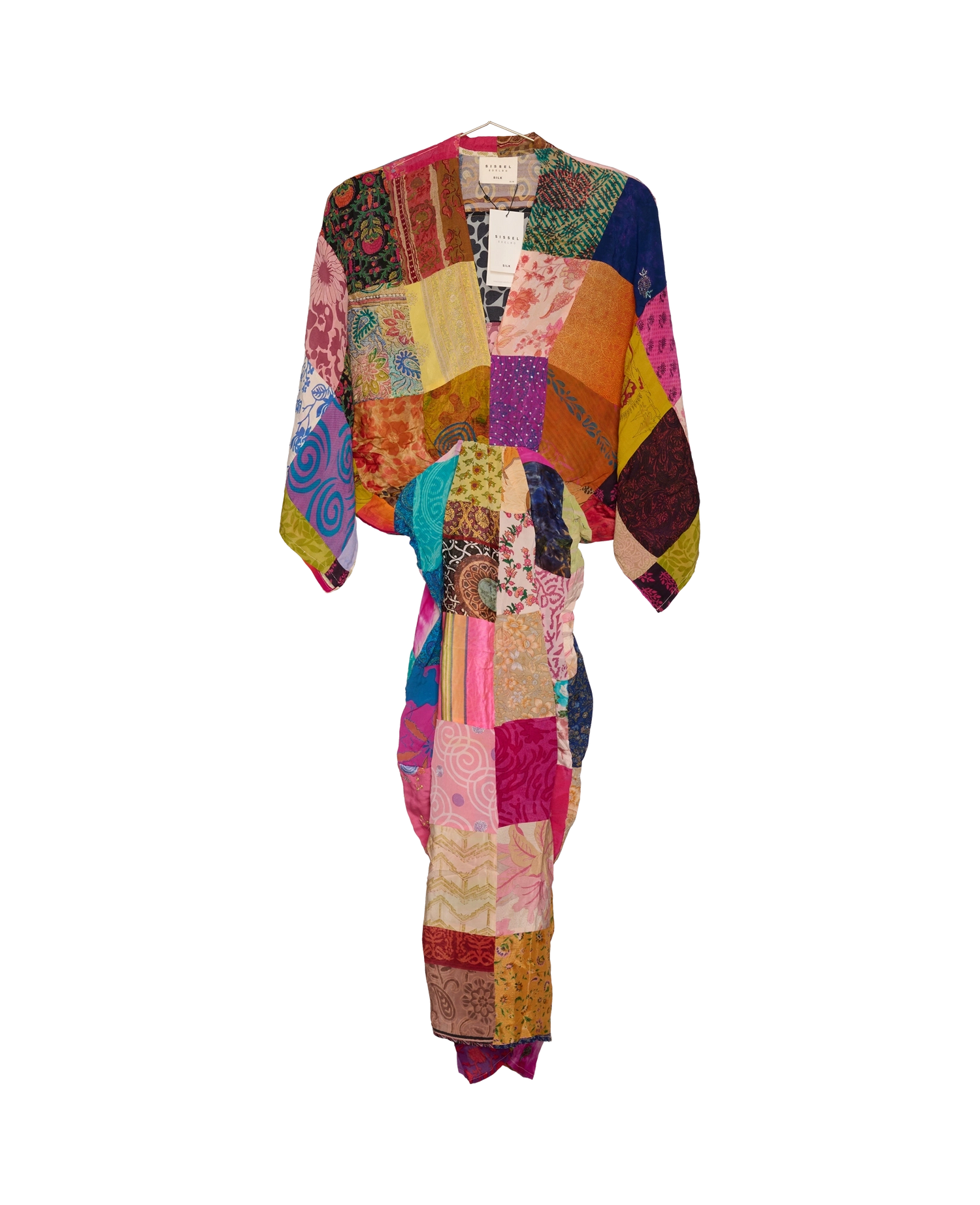 Juno SILK Patchwork Dress - No. 344