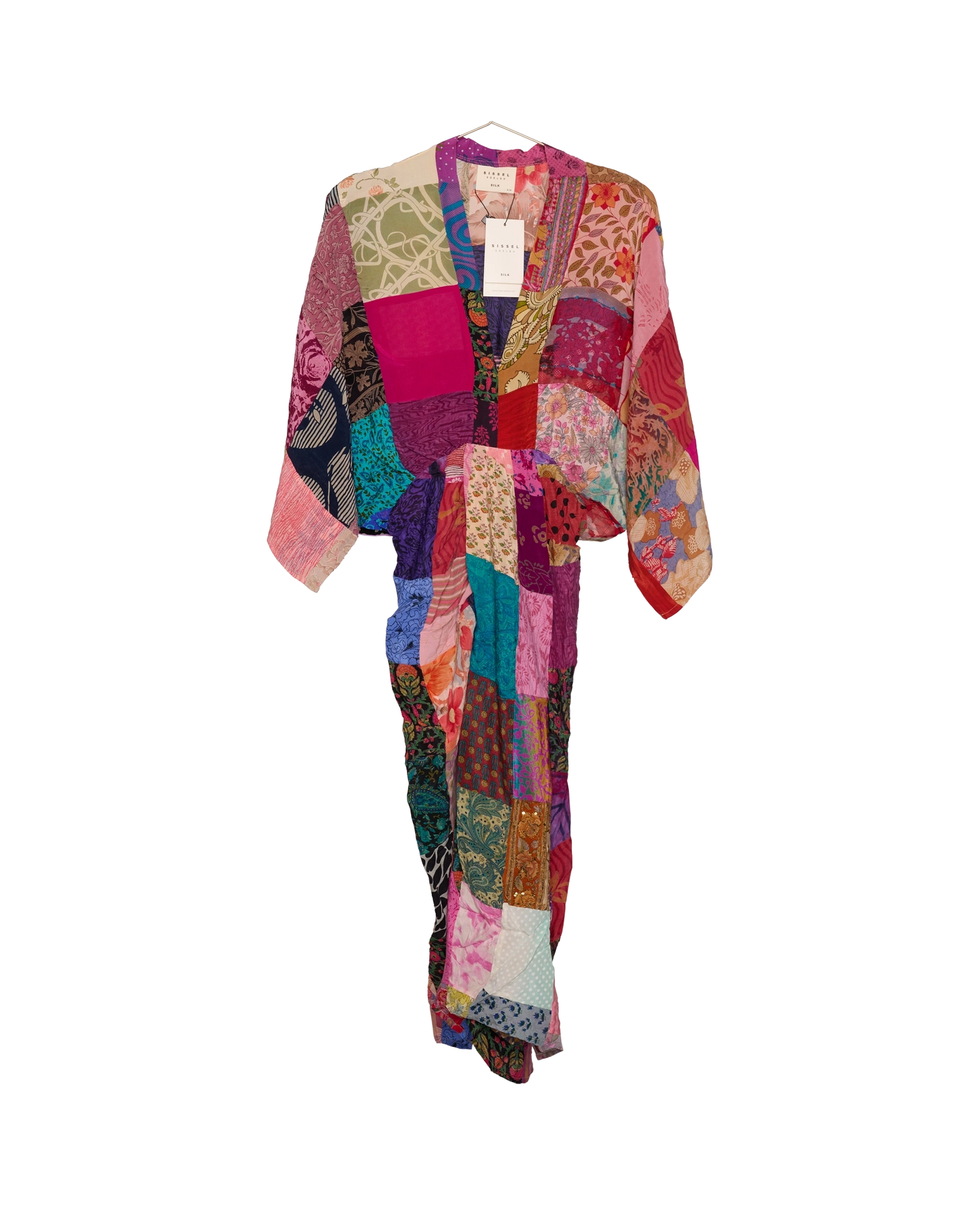 Juno SILK Patchwork Dress - No. 347