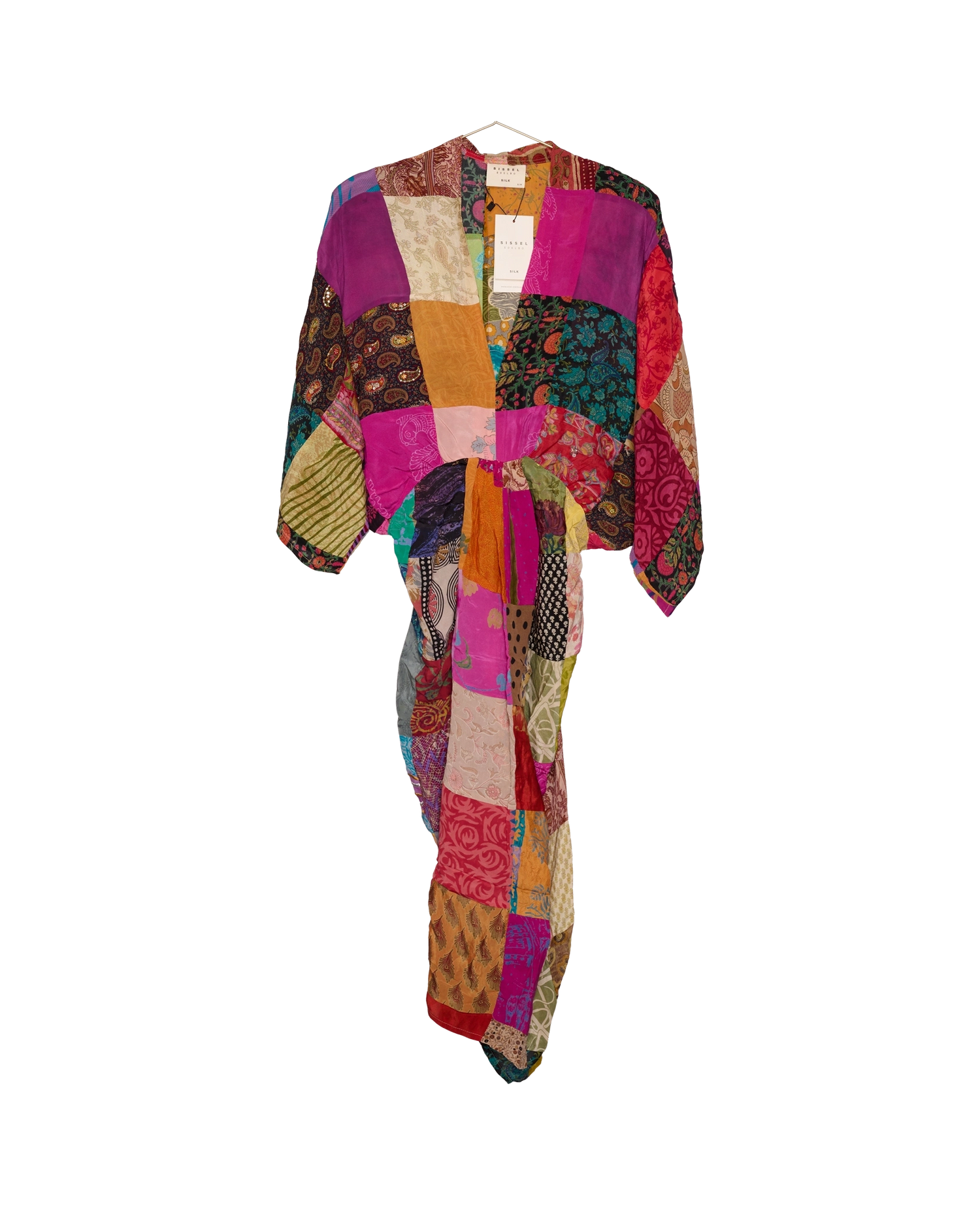 Juno SILK Patchwork Dress - No. 350