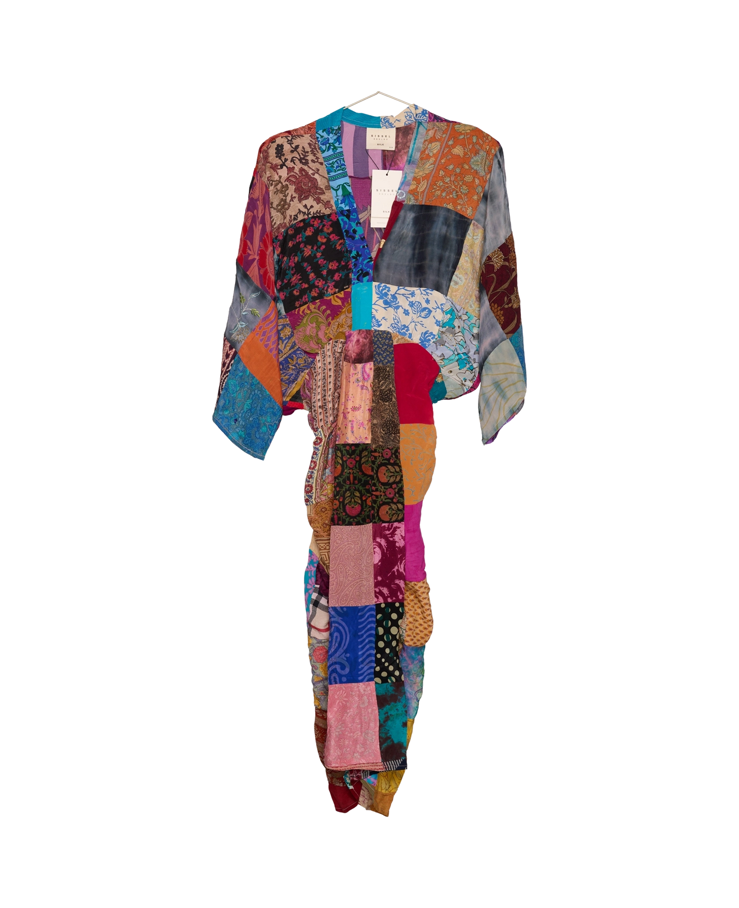 Juno SILK Patchwork Dress - No. 351