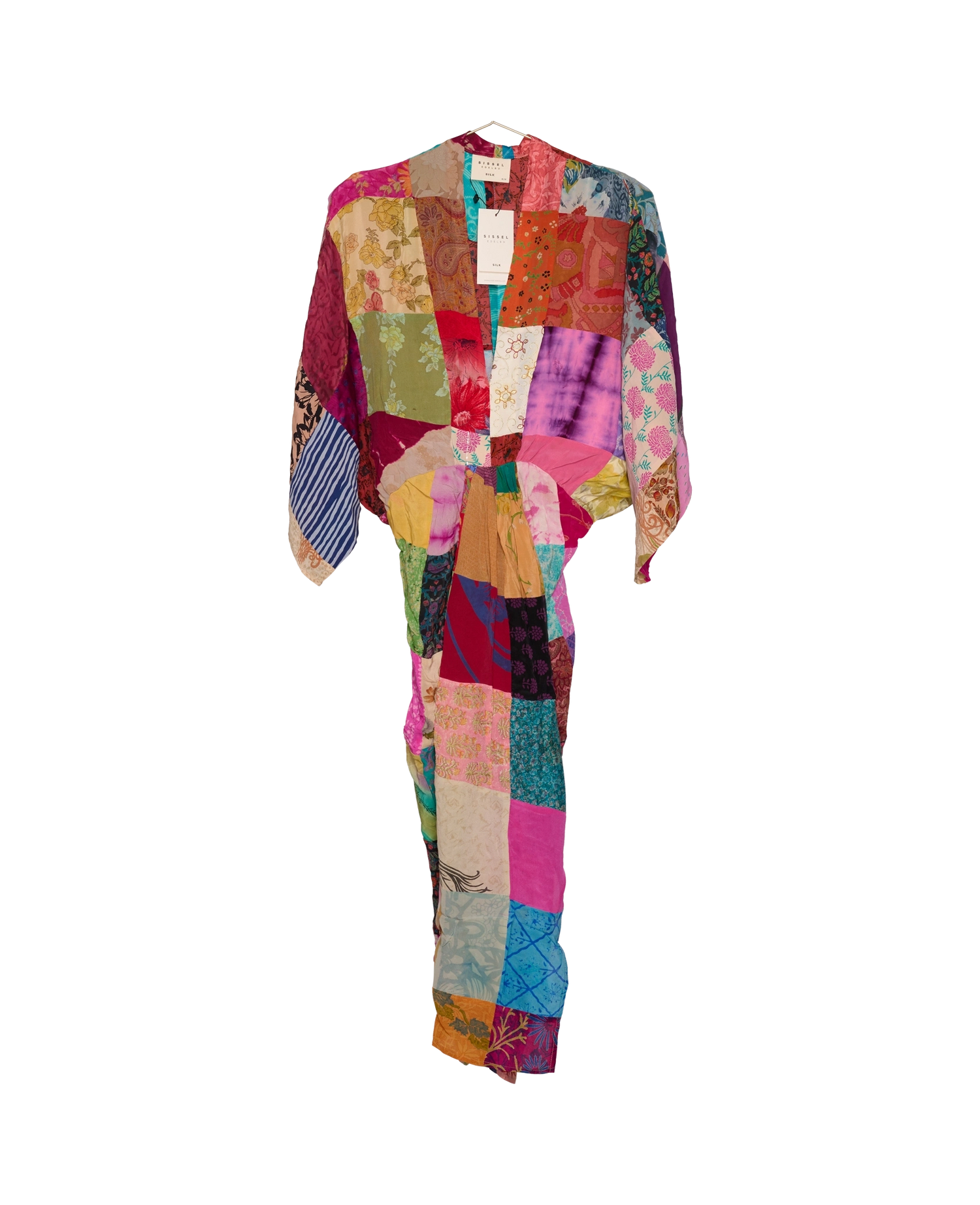 Juno SILK Patchwork Dress - No. 358