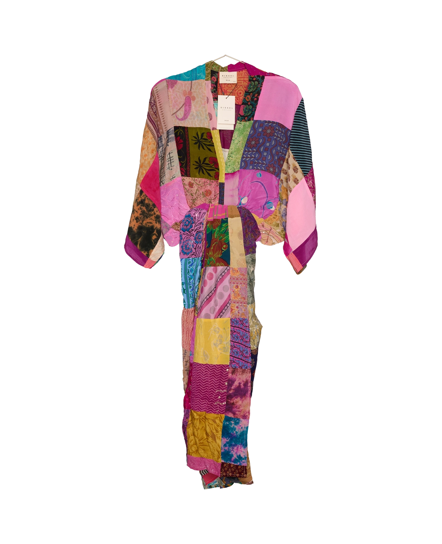 Juno SILK Patchwork Dress - No. 361