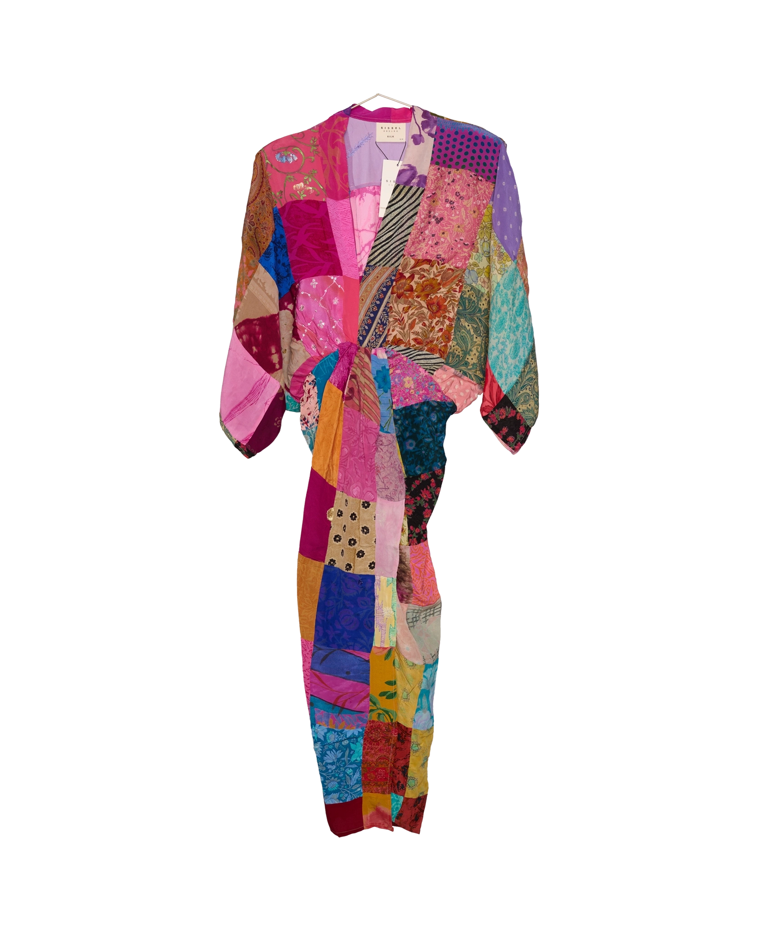 Juno SILK Patchwork Dress - No. 362