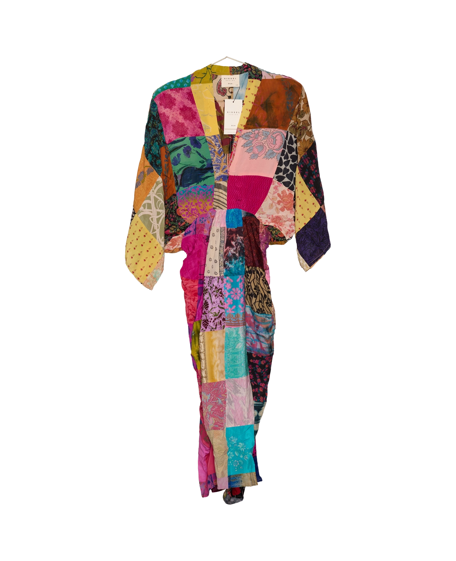 Juno SILK Patchwork Dress - No. 363