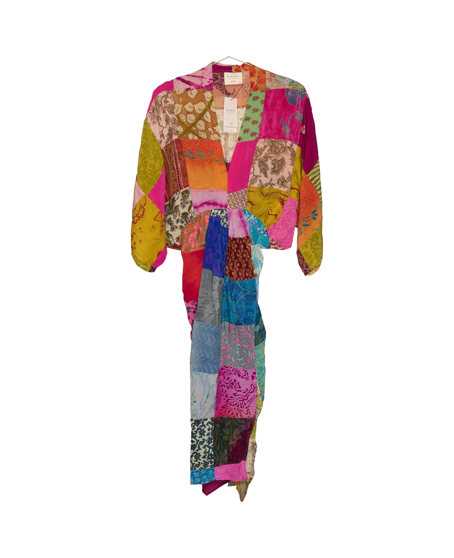 Juno SILK Patchwork Dress - No. 364