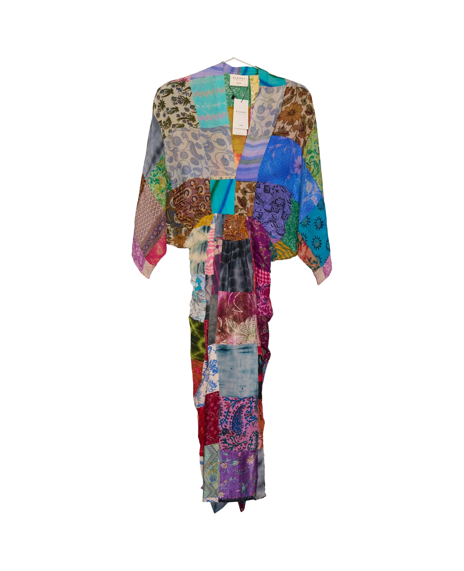 Juno SILK Patchwork Dress - No. 366