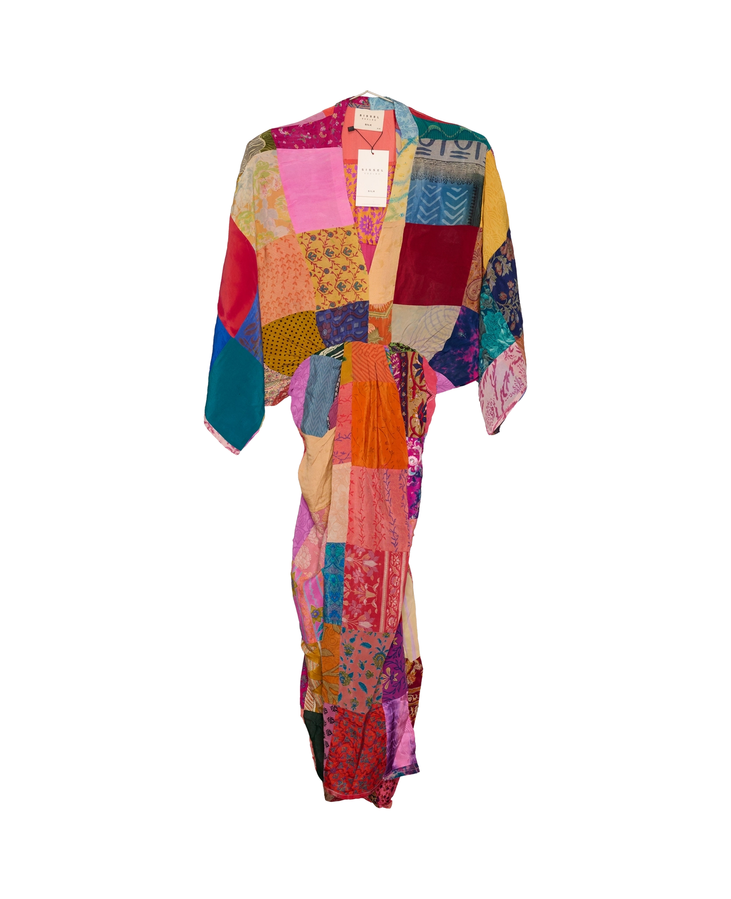 Juno SILK Patchwork Dress - No. 367