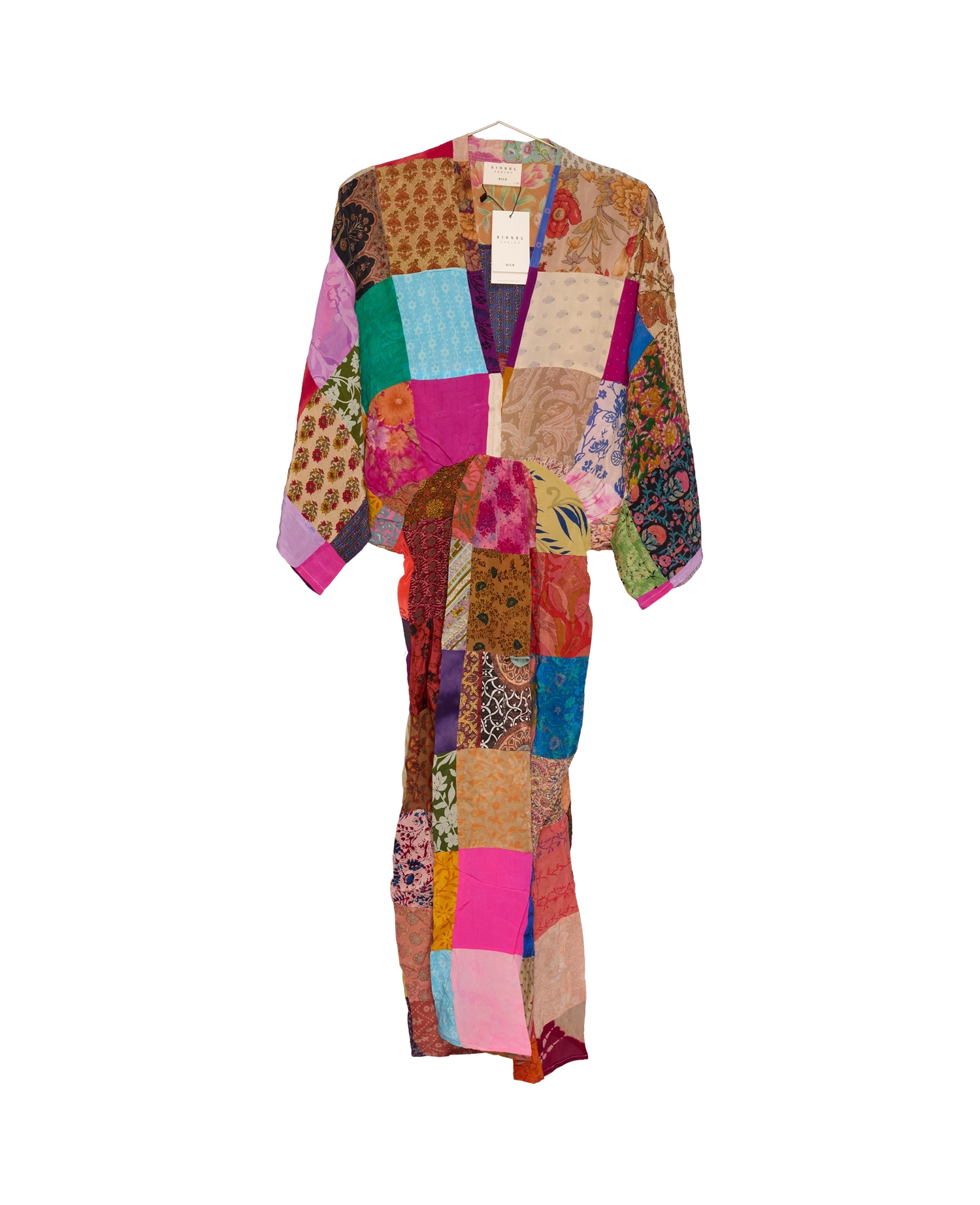 Juno SILK Patchwork Dress - No. 368