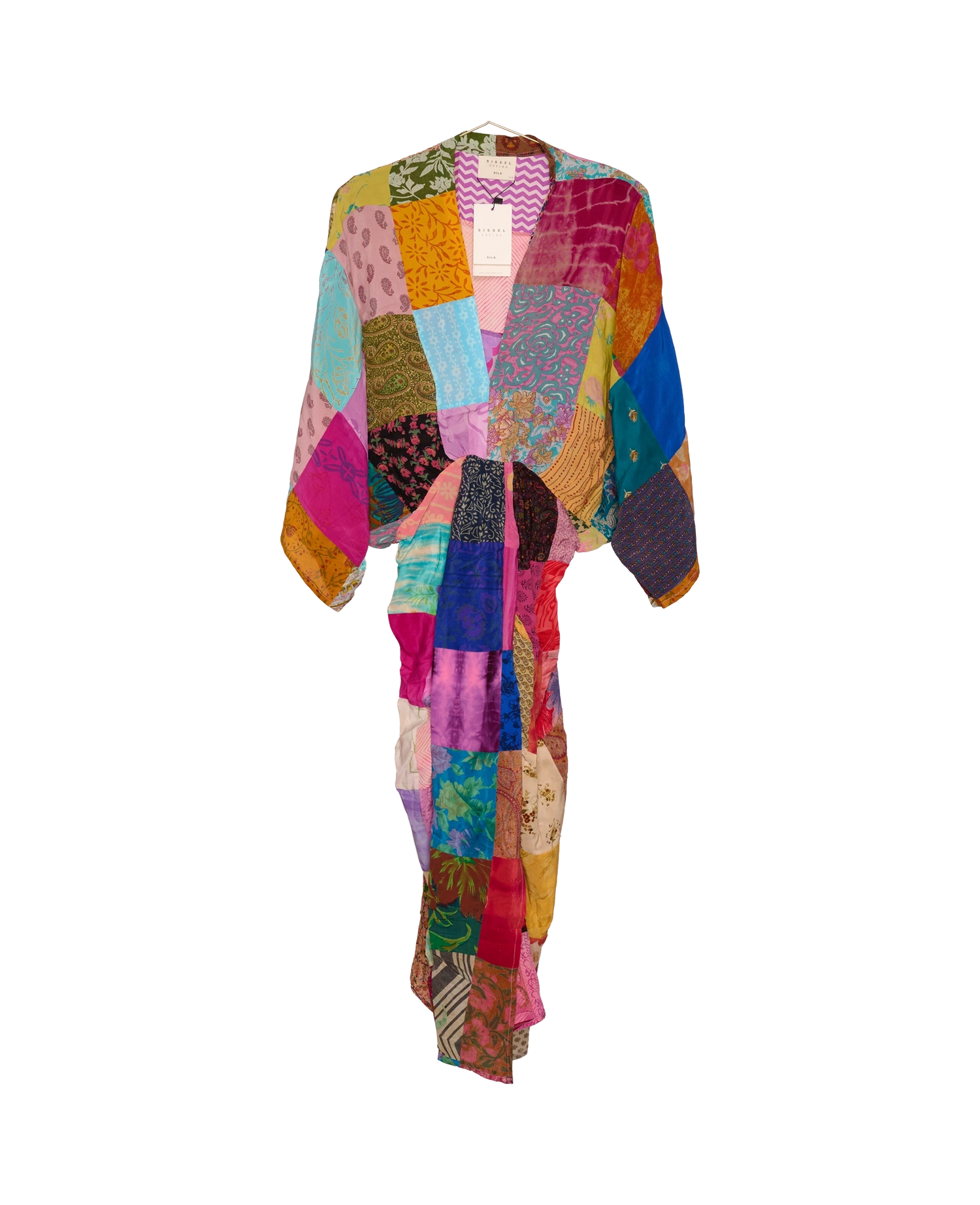 Juno SILK Patchwork Dress - No. 369