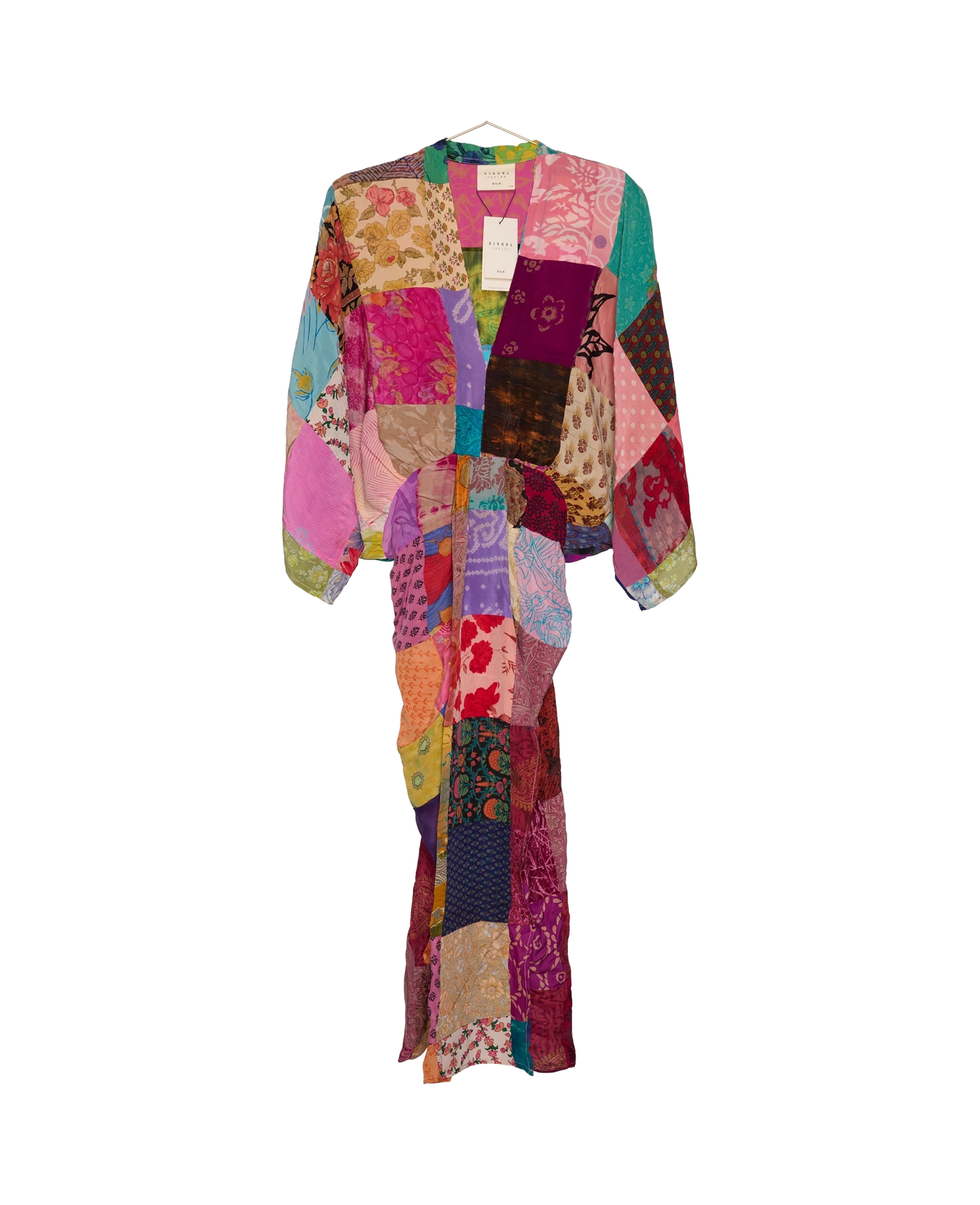 Juno SILK Patchwork Dress - No. 370