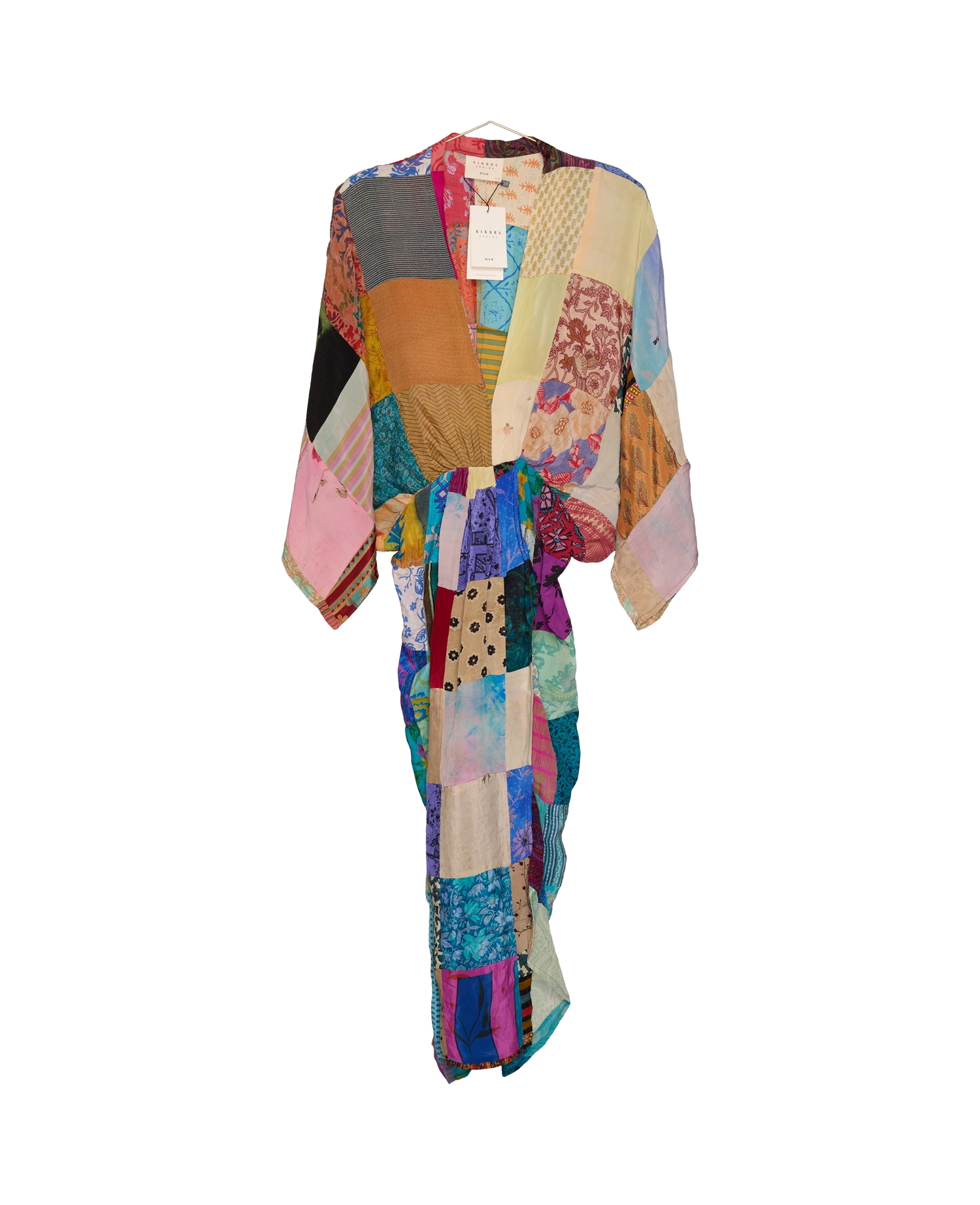 Juno SILK Patchwork Dress - No. 371