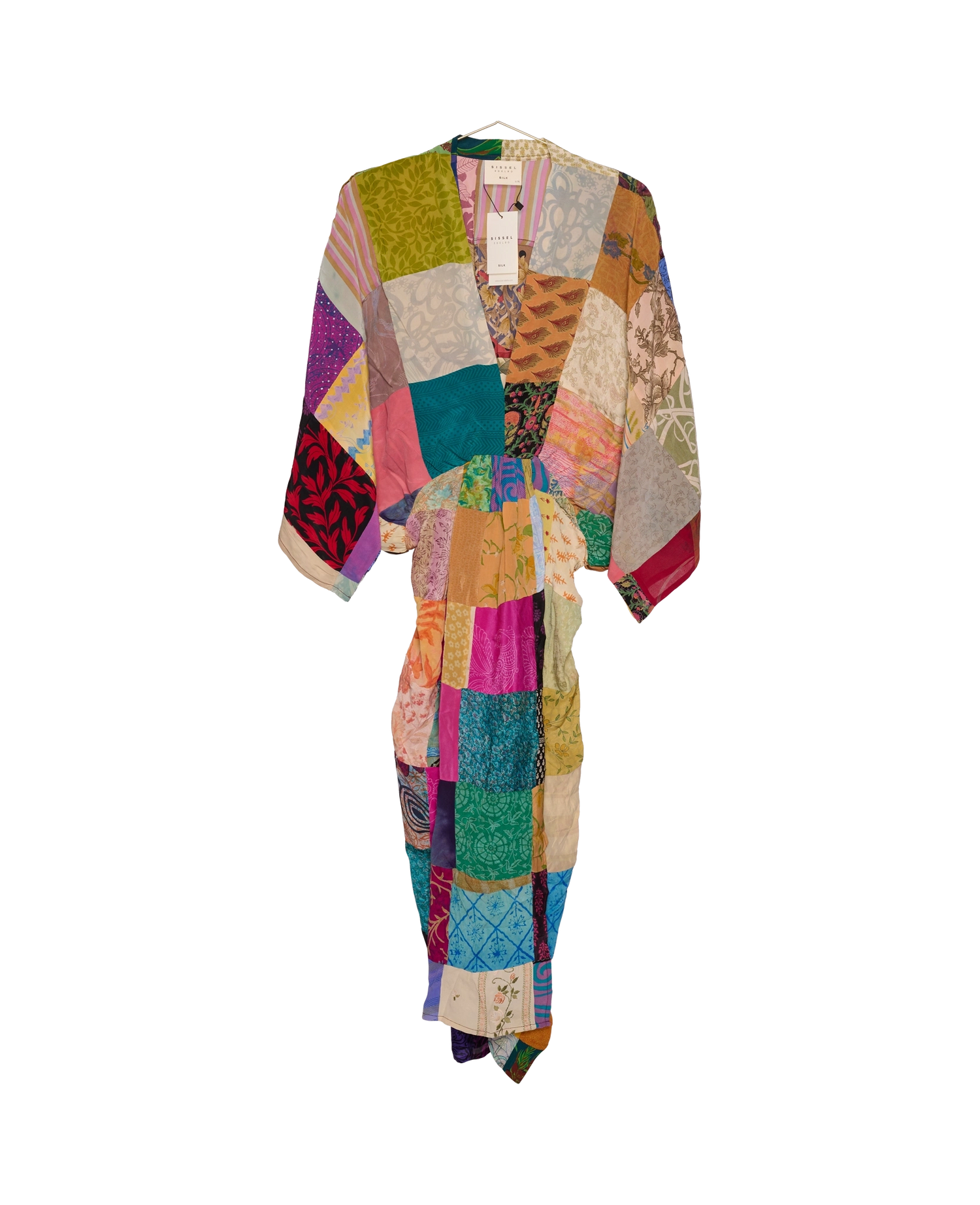 Juno SILK Patchwork Dress - No. 372