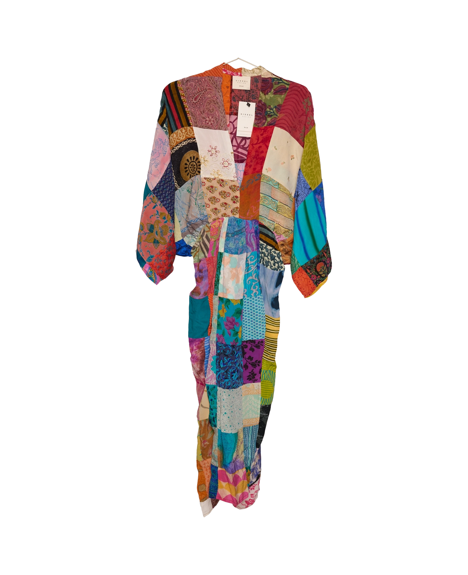 Juno SILK Patchwork Dress - No. 375