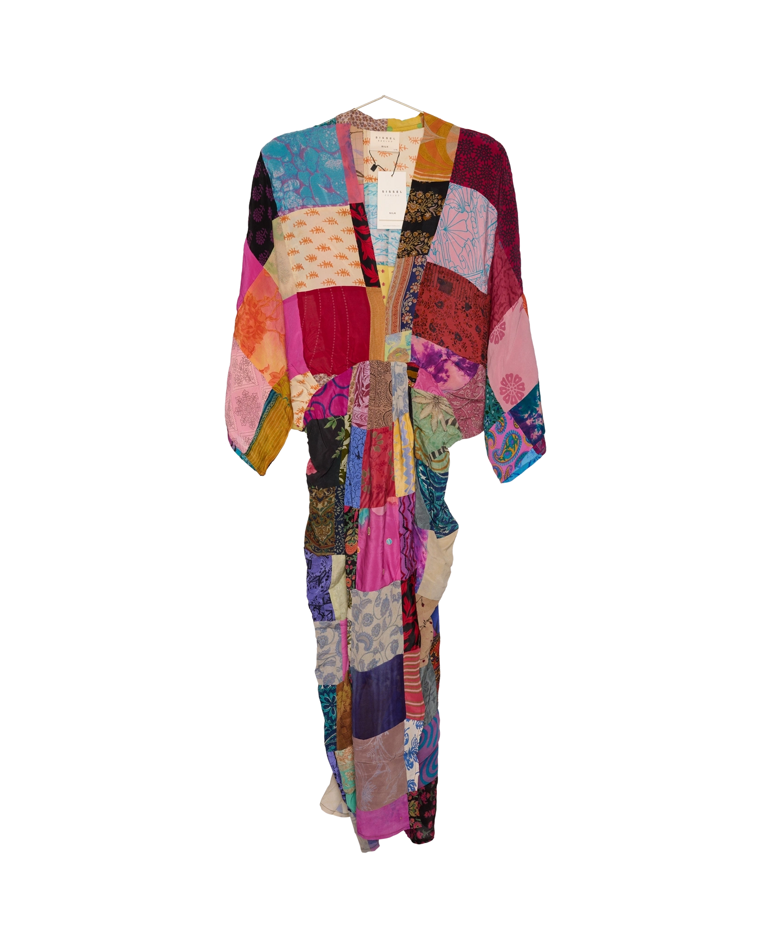 Juno SILK Patchwork Dress - No. 376