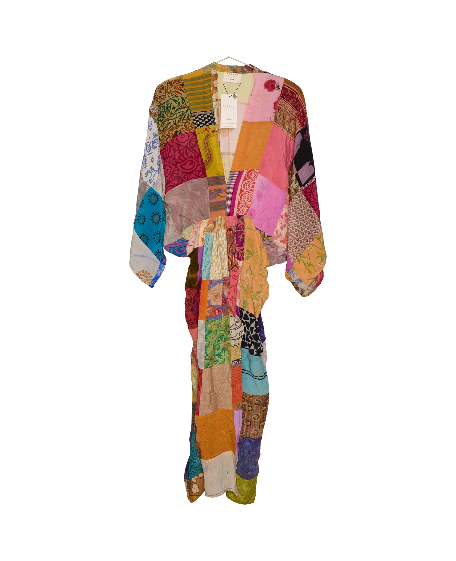 Juno SILK Patchwork Dress - No. 377