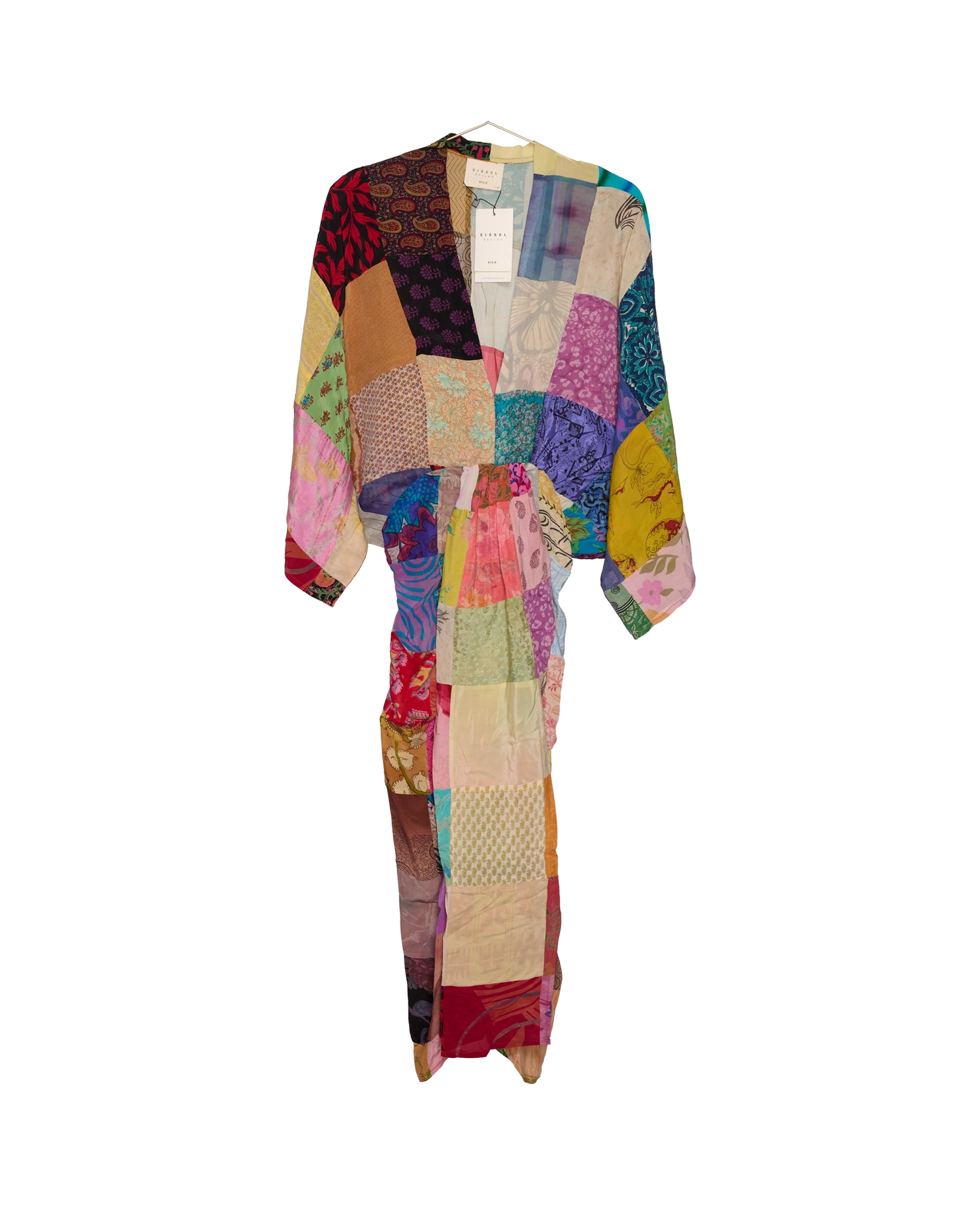 Juno SILK Patchwork Dress - No. 379