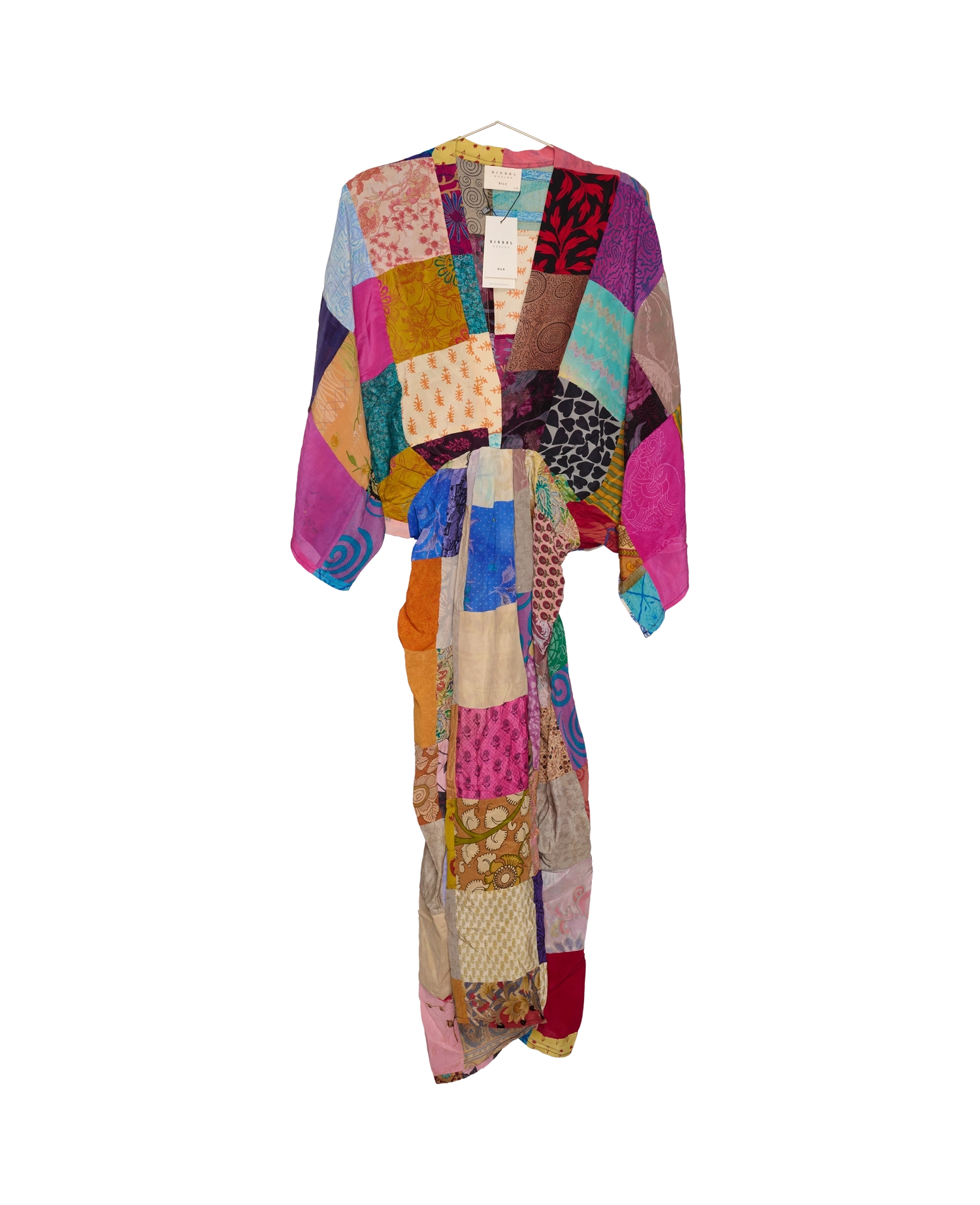 Juno SILK Patchwork Dress - No. 380