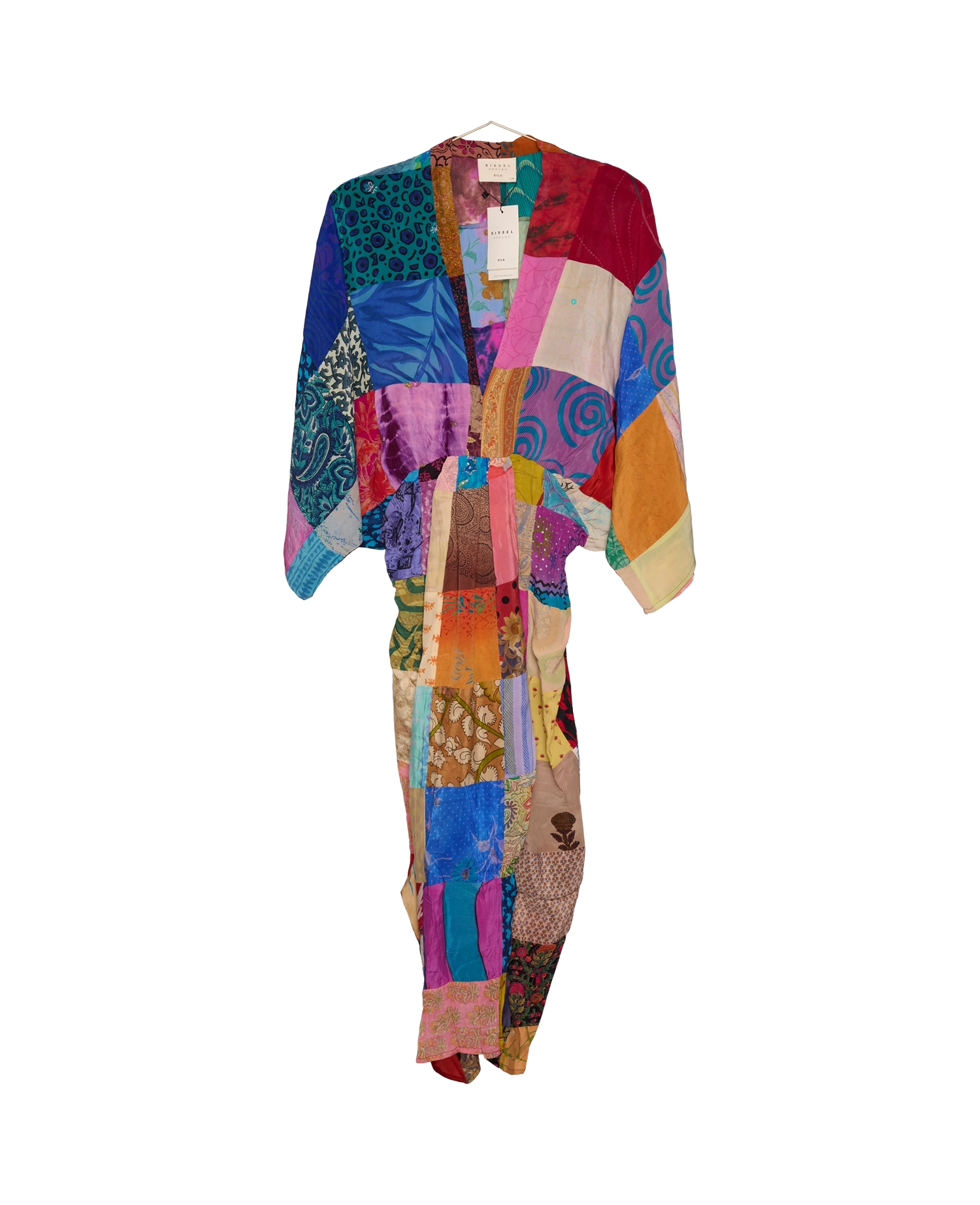 Juno SILK Patchwork Dress - No. 381