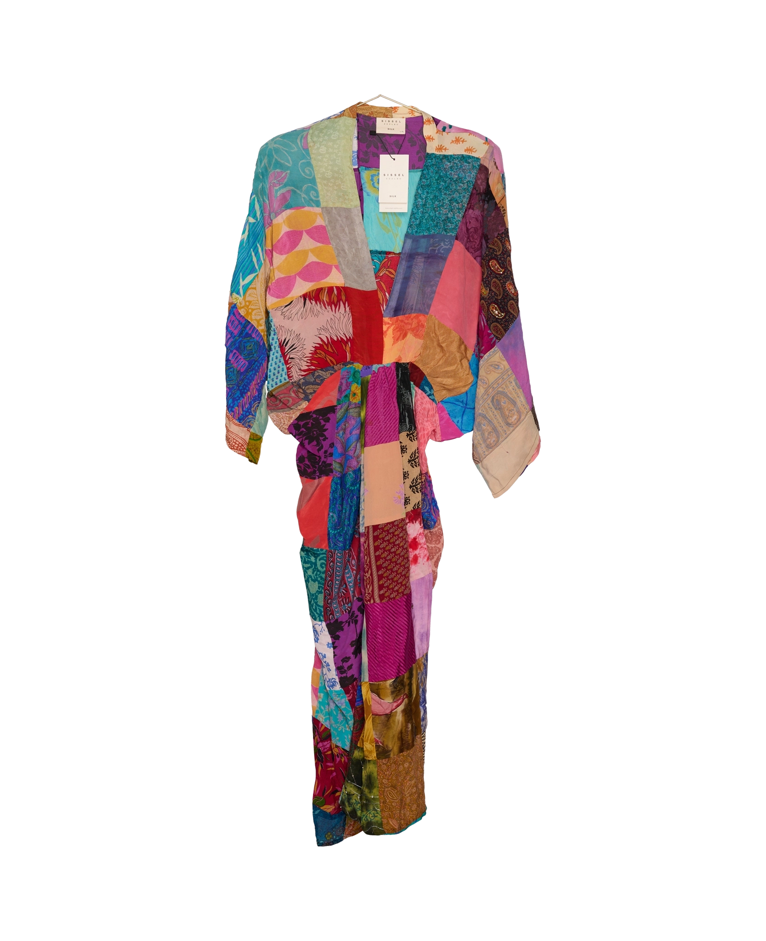 Juno SILK Patchwork Dress - No. 382