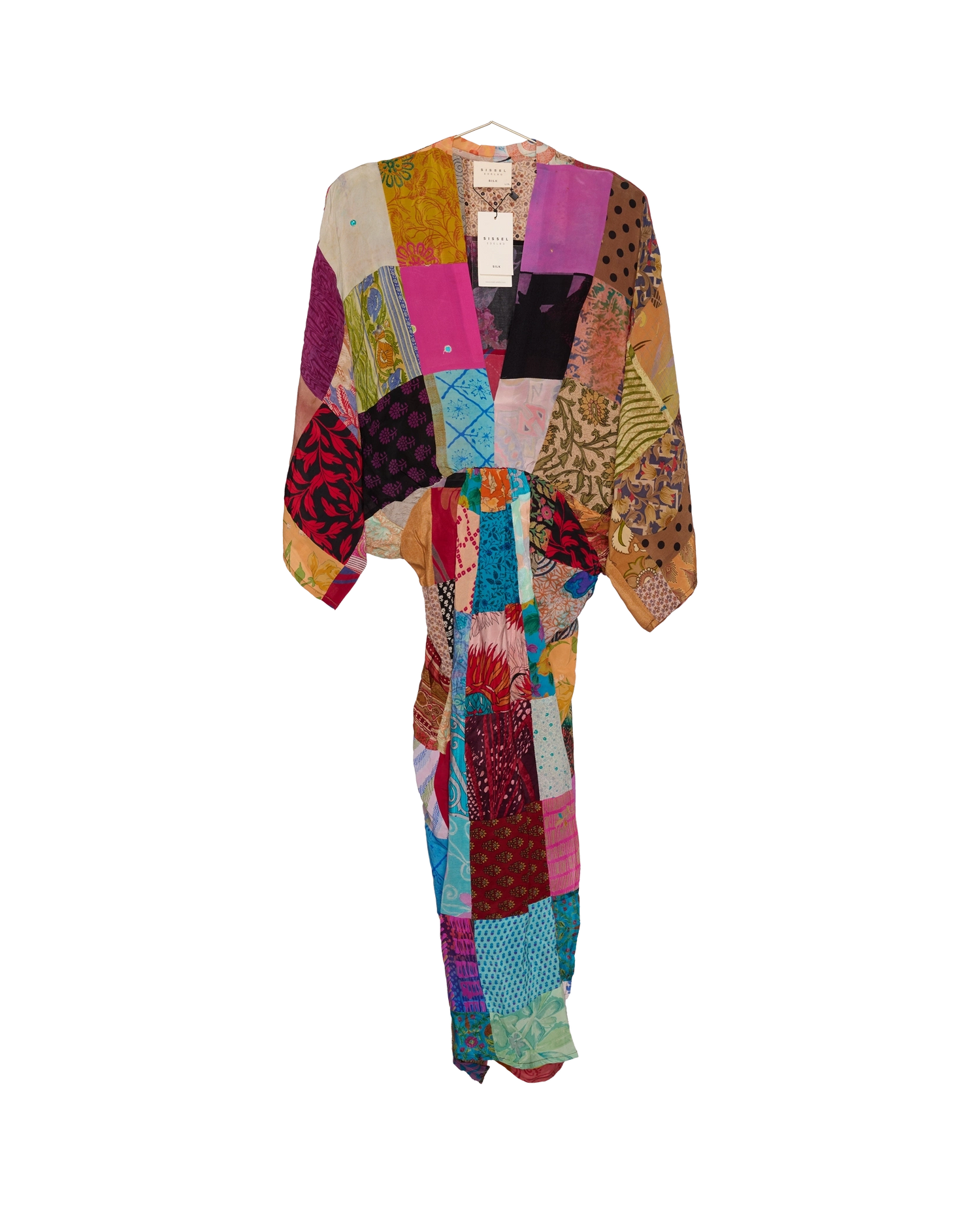 Juno SILK Patchwork Dress - No. 383