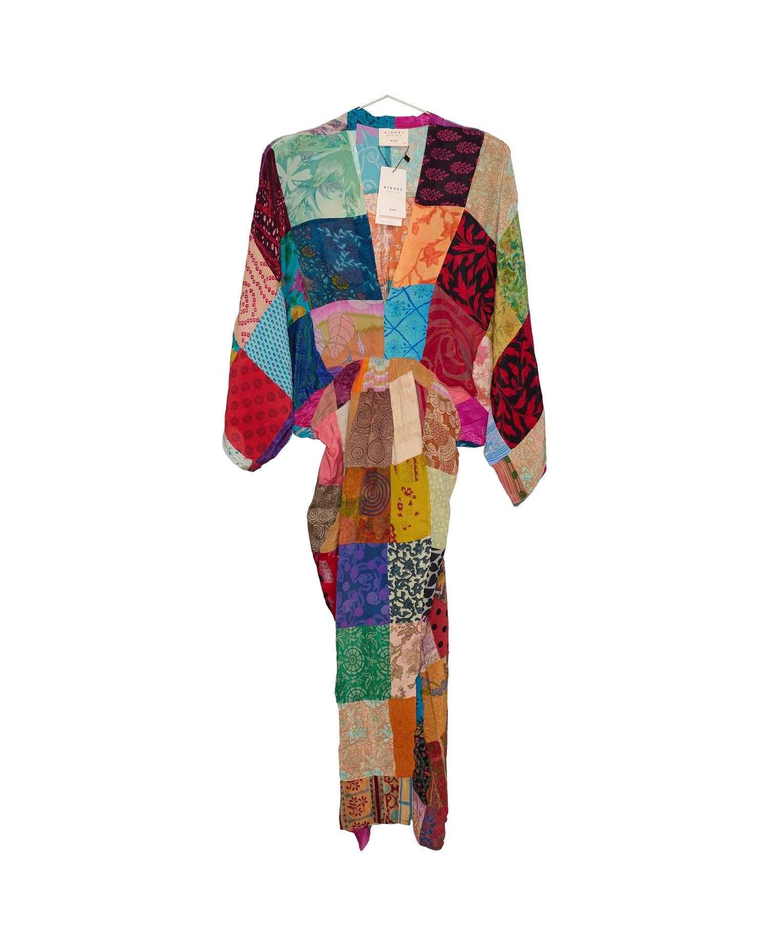 Juno SILK Patchwork Dress - No. 384