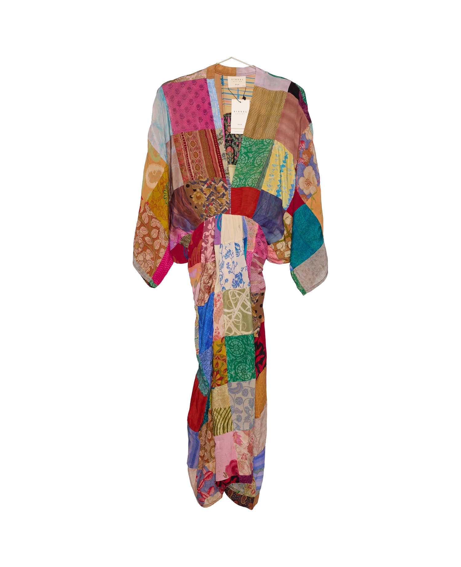 Juno SILK Patchwork Dress - No. 385