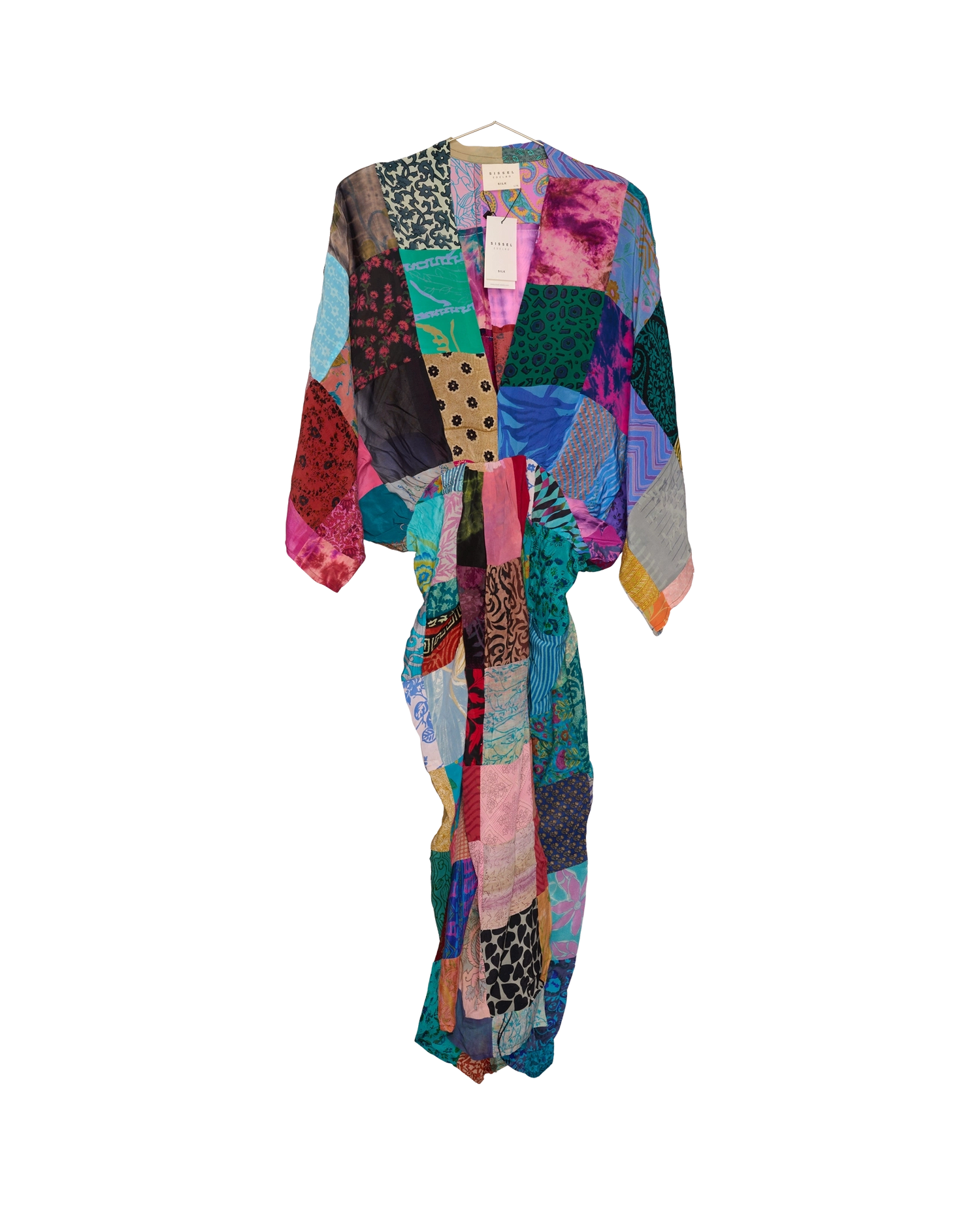 Juno SILK Patchwork Dress - No. 386