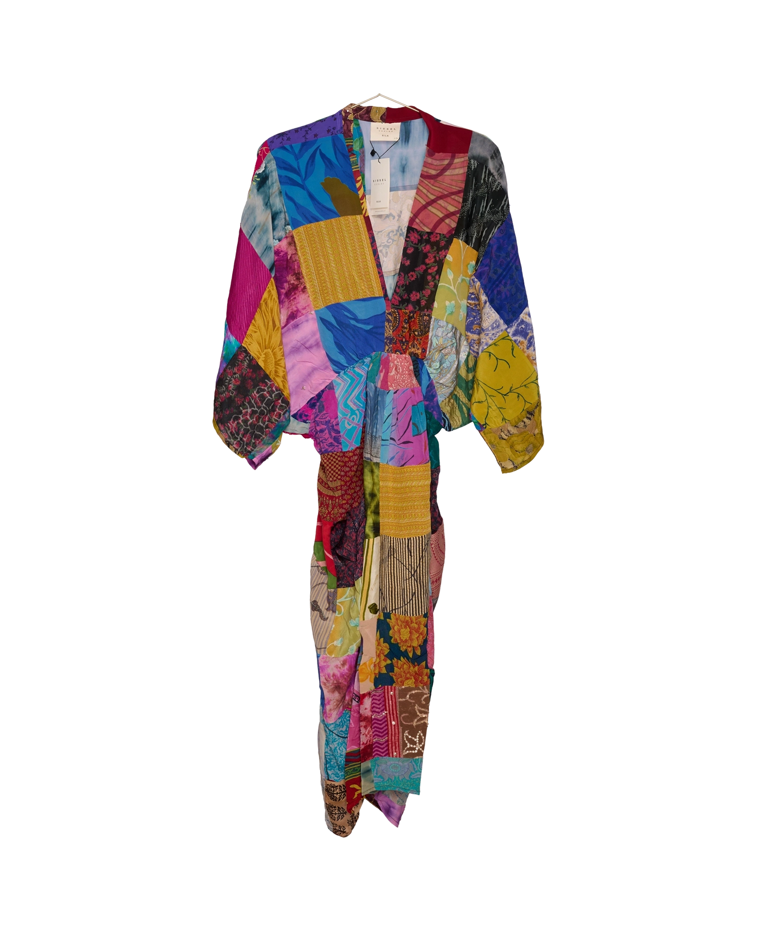 Juno SILK Patchwork Dress - No. 387