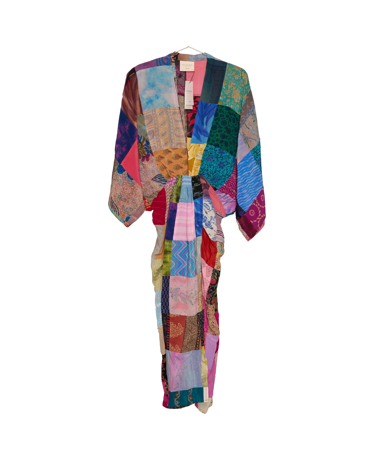 Juno SILK Patchwork Dress - No. 388