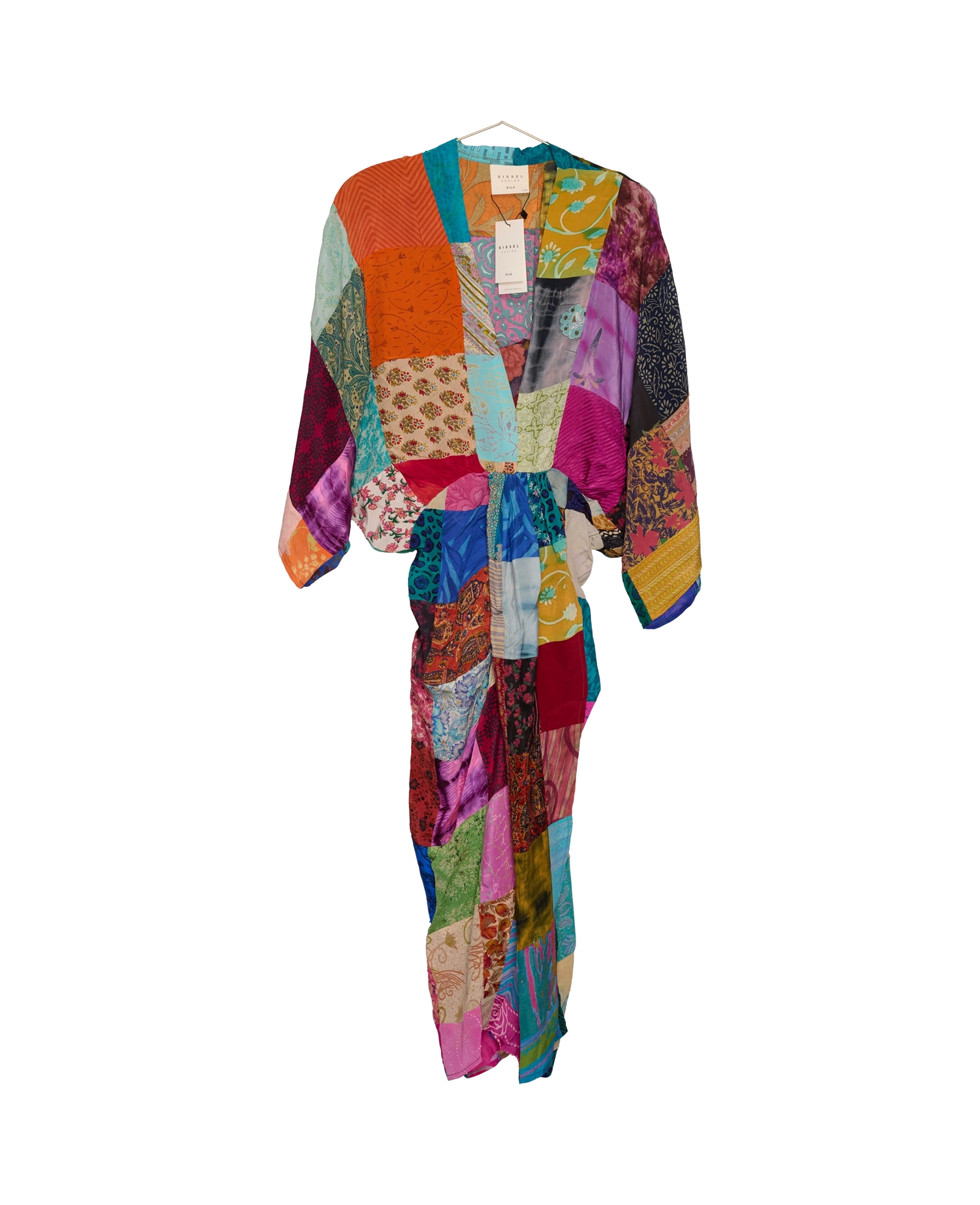 Juno SILK Patchwork Dress - No. 391