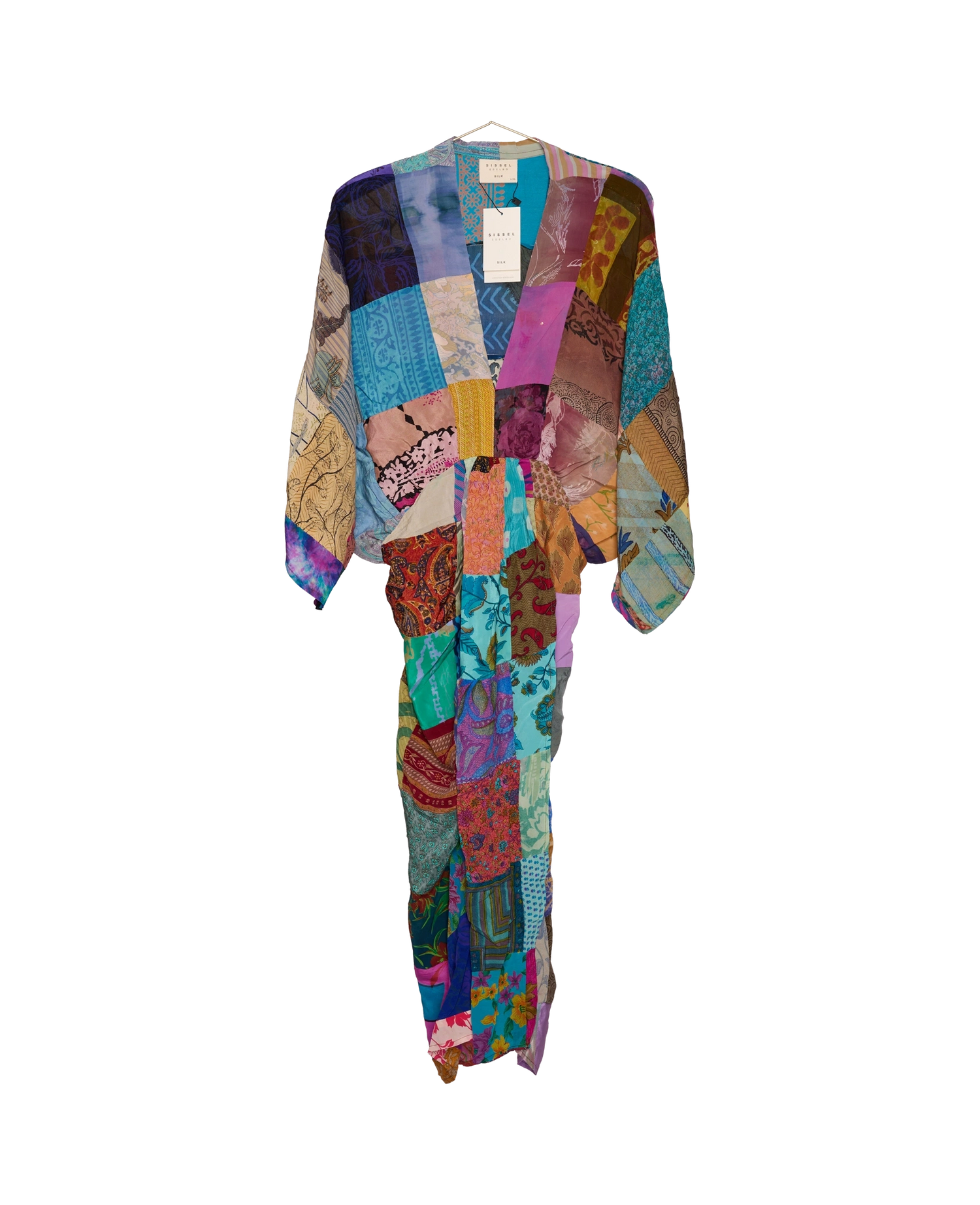 Juno SILK Patchwork Dress - No. 392