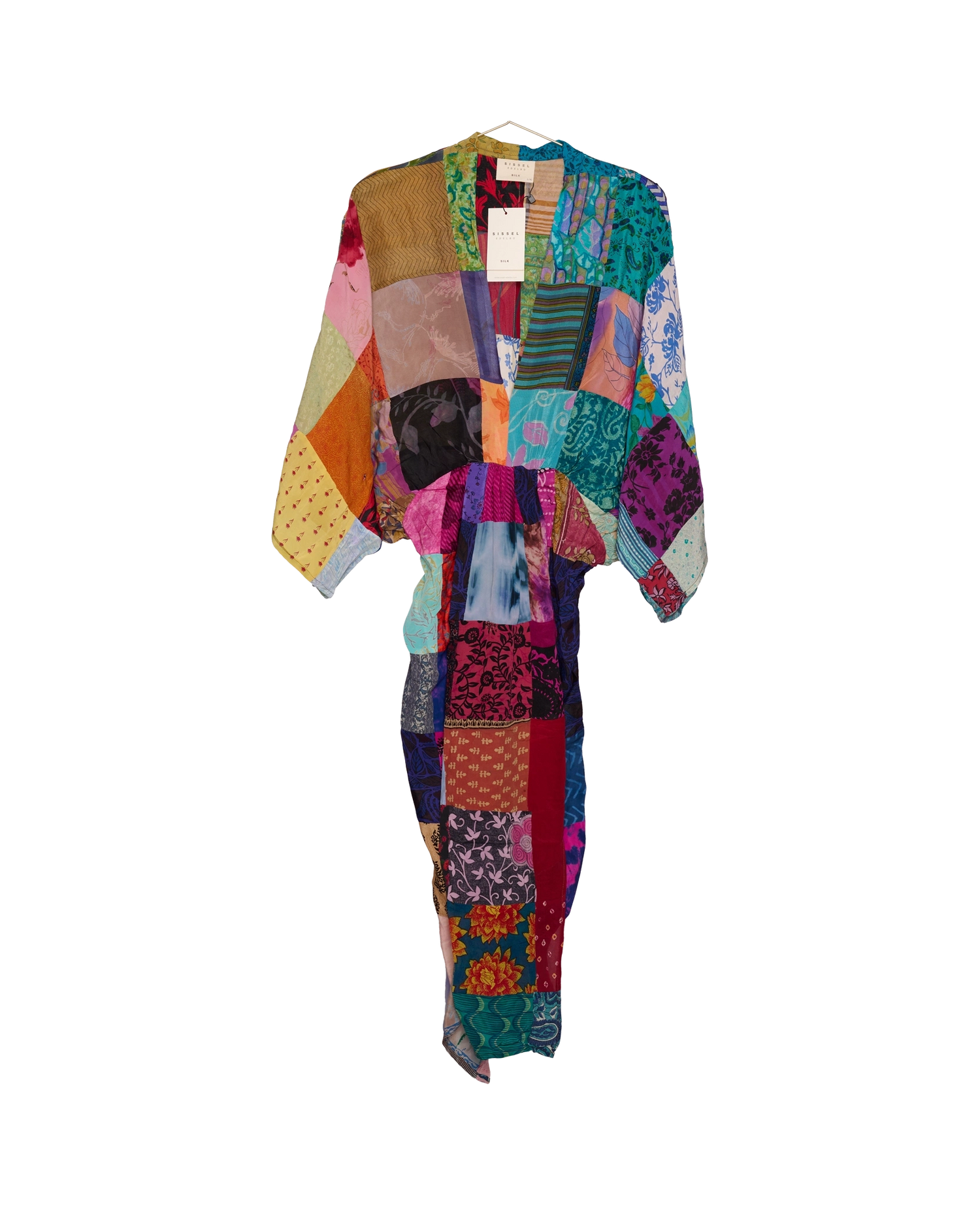 Juno SILK Patchwork Dress - No. 393