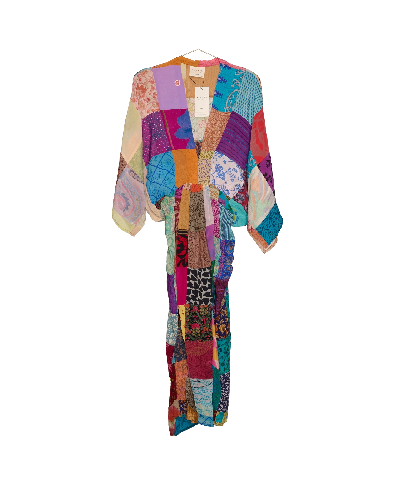 Juno SILK Patchwork Dress - No. 394