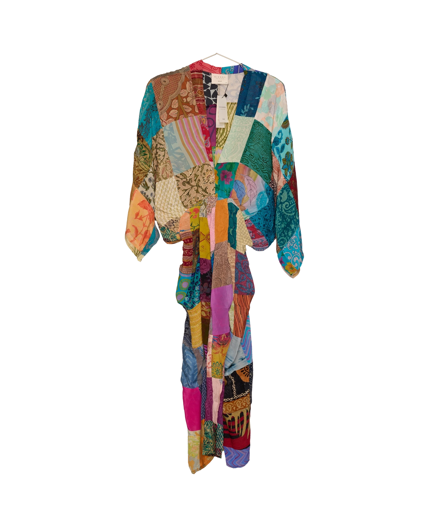 Juno SILK Patchwork Dress - No. 396