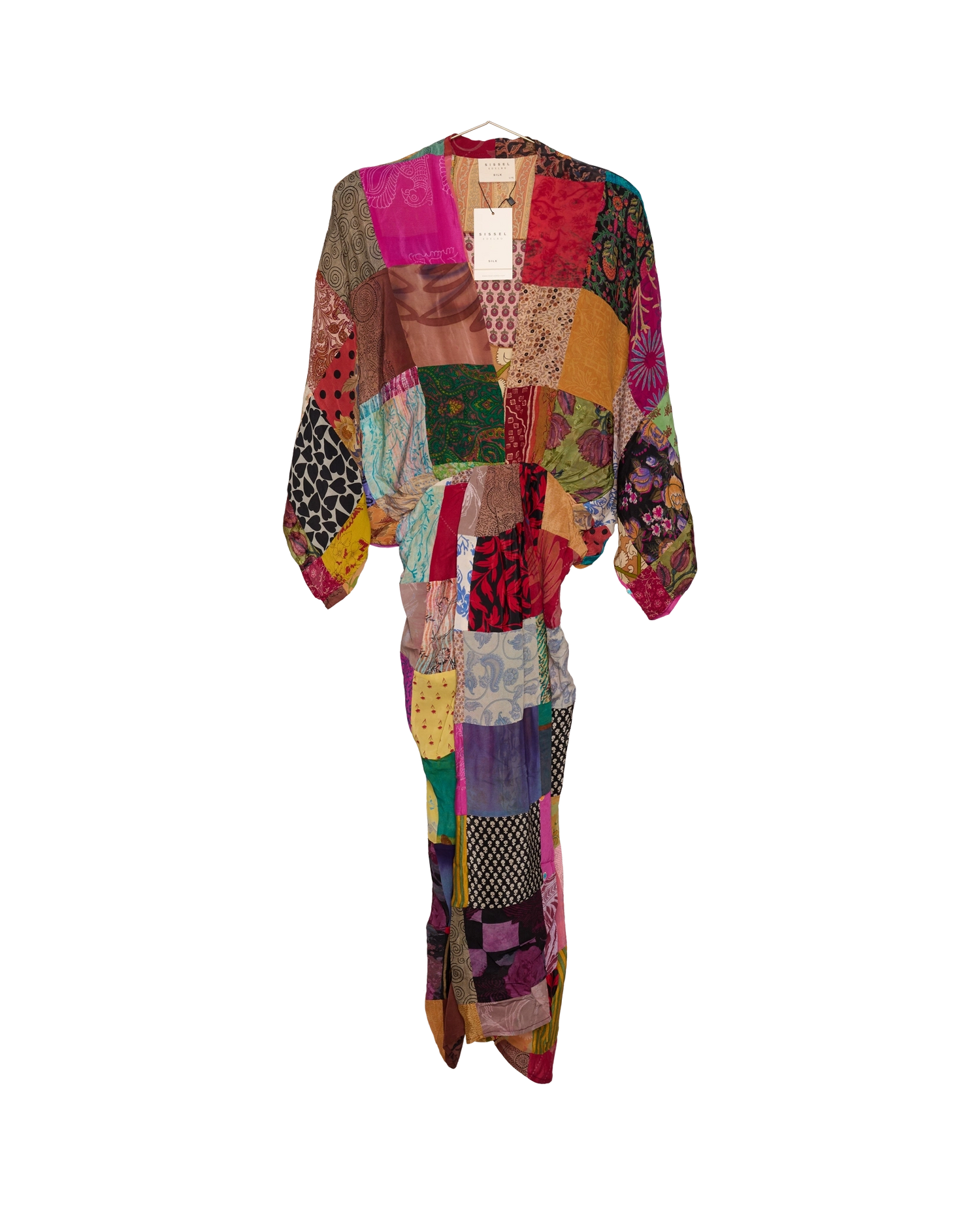 Juno SILK Patchwork Dress - No. 400