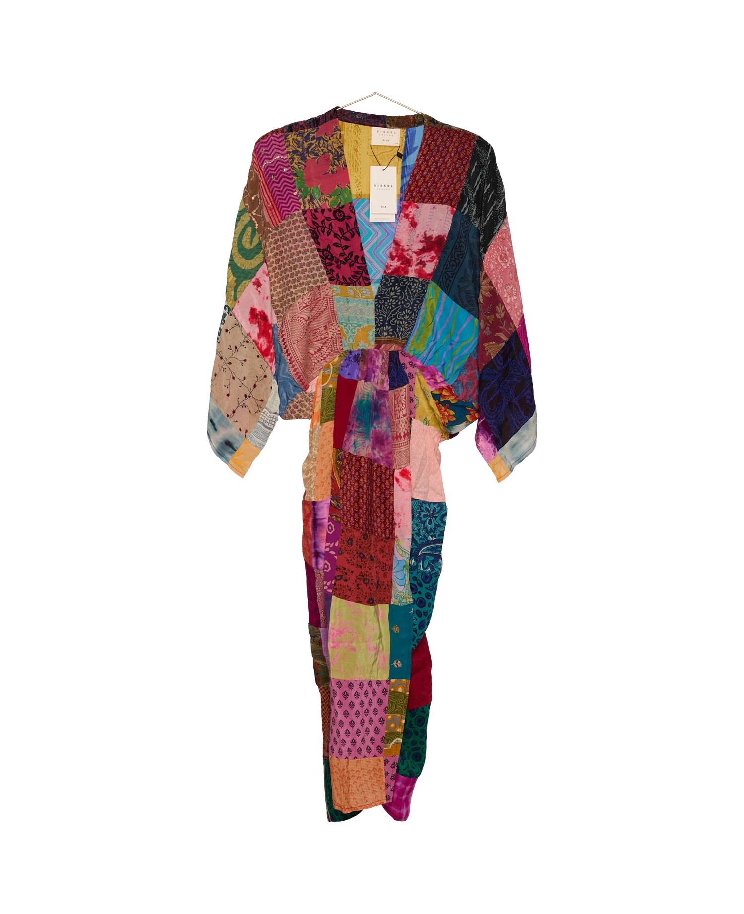 Juno SILK Patchwork Dress - No. 401