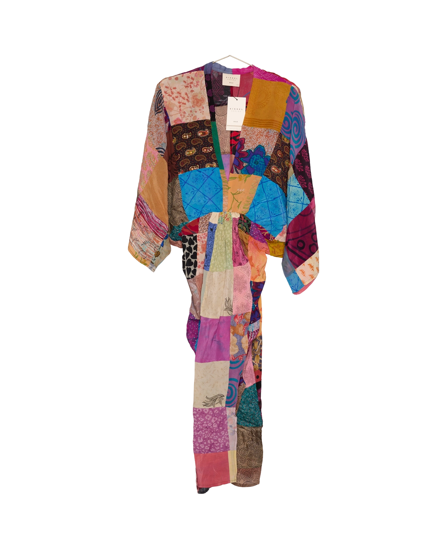 Juno SILK Patchwork Dress - No. 403