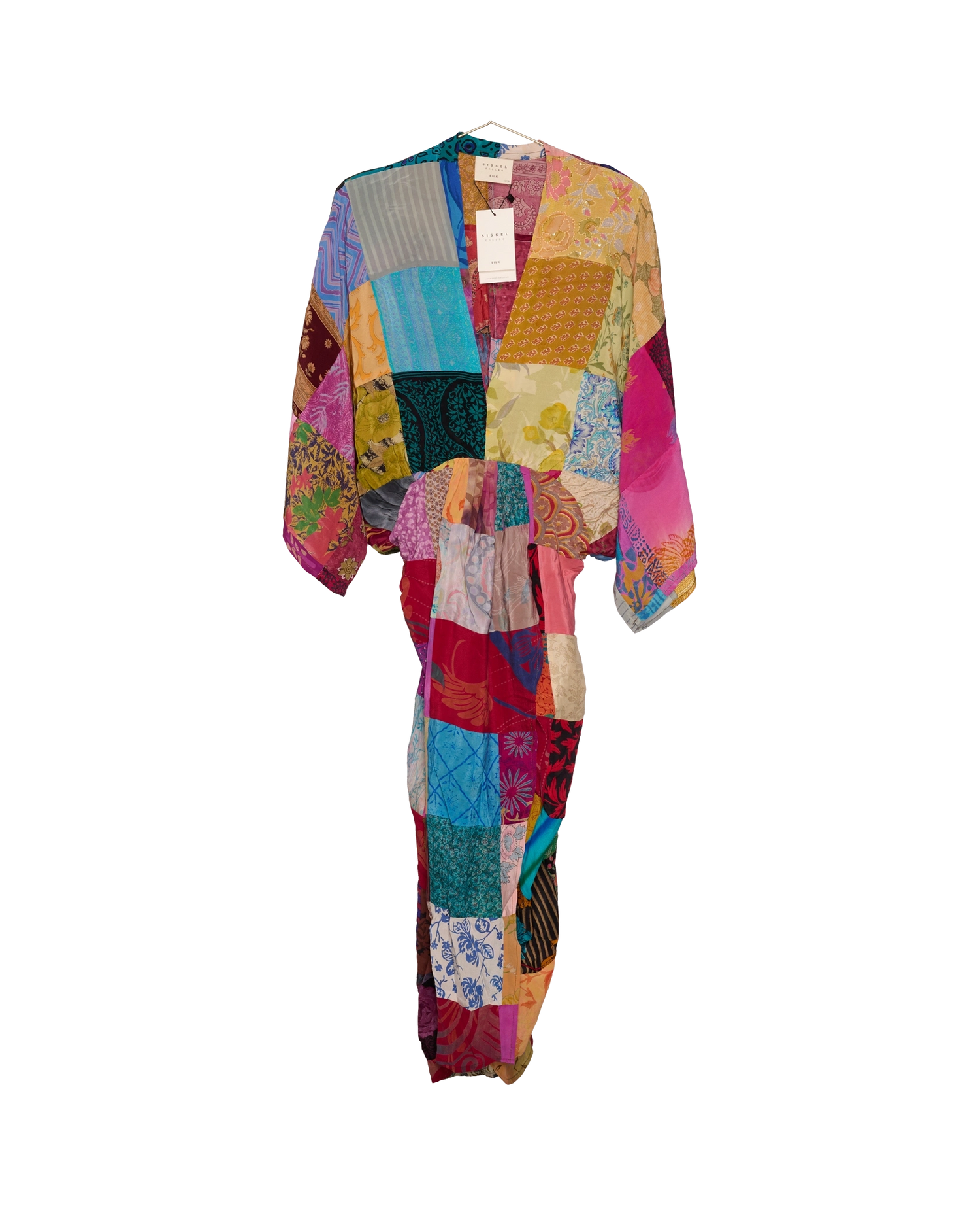 Juno SILK Patchwork Dress - No. 404