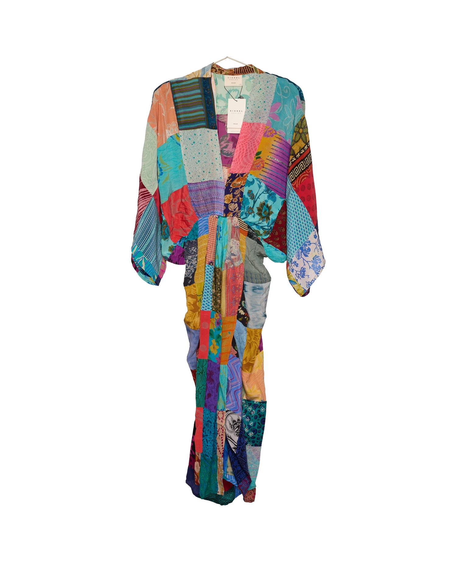 Juno SILK Patchwork Dress - No. 405