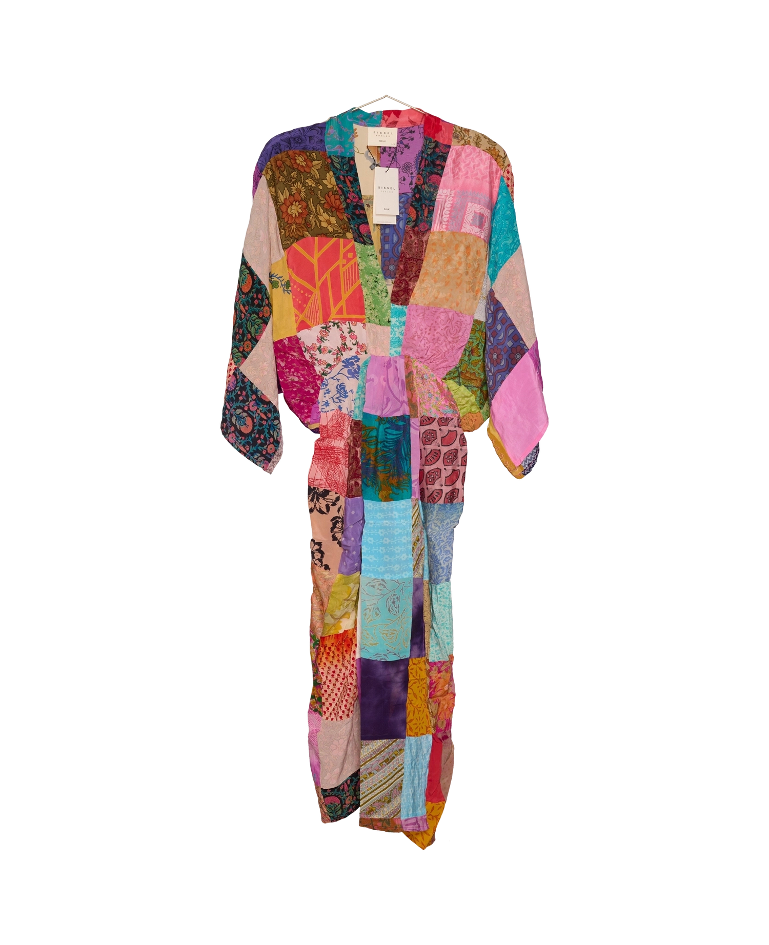 Juno SILK Patchwork Dress - No. 407