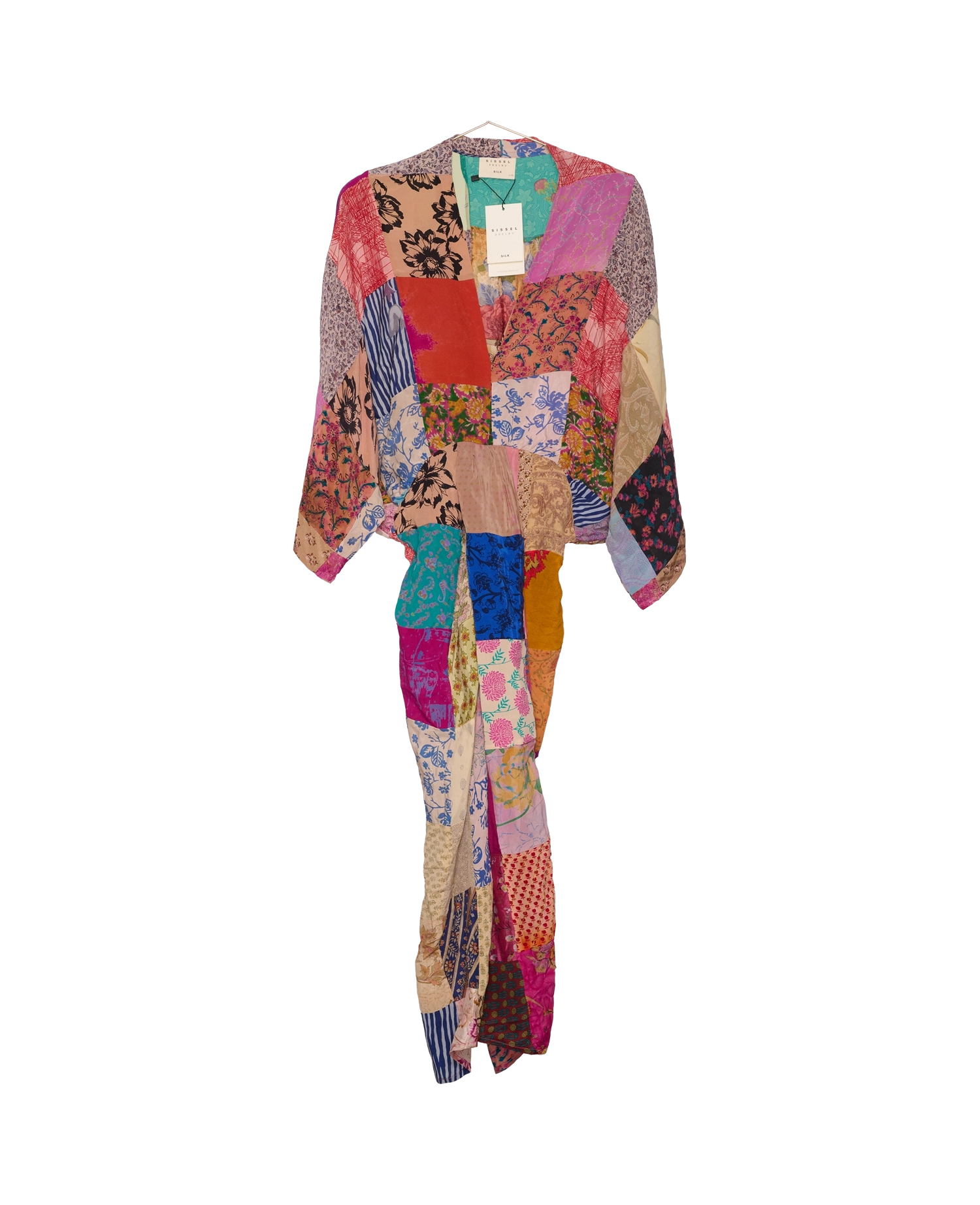 Juno SILK Patchwork Dress - No. 408