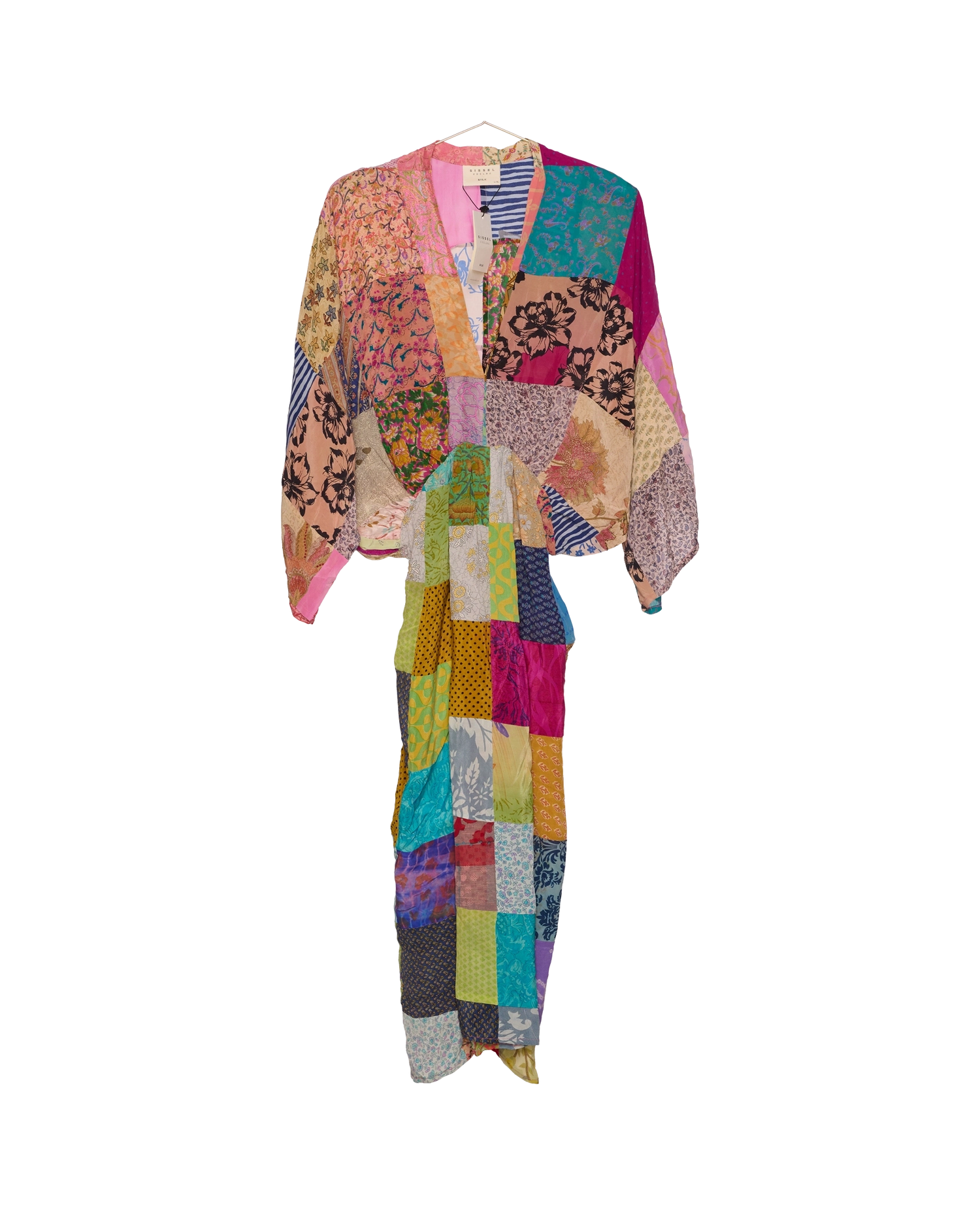 Juno SILK Patchwork Dress - No. 412