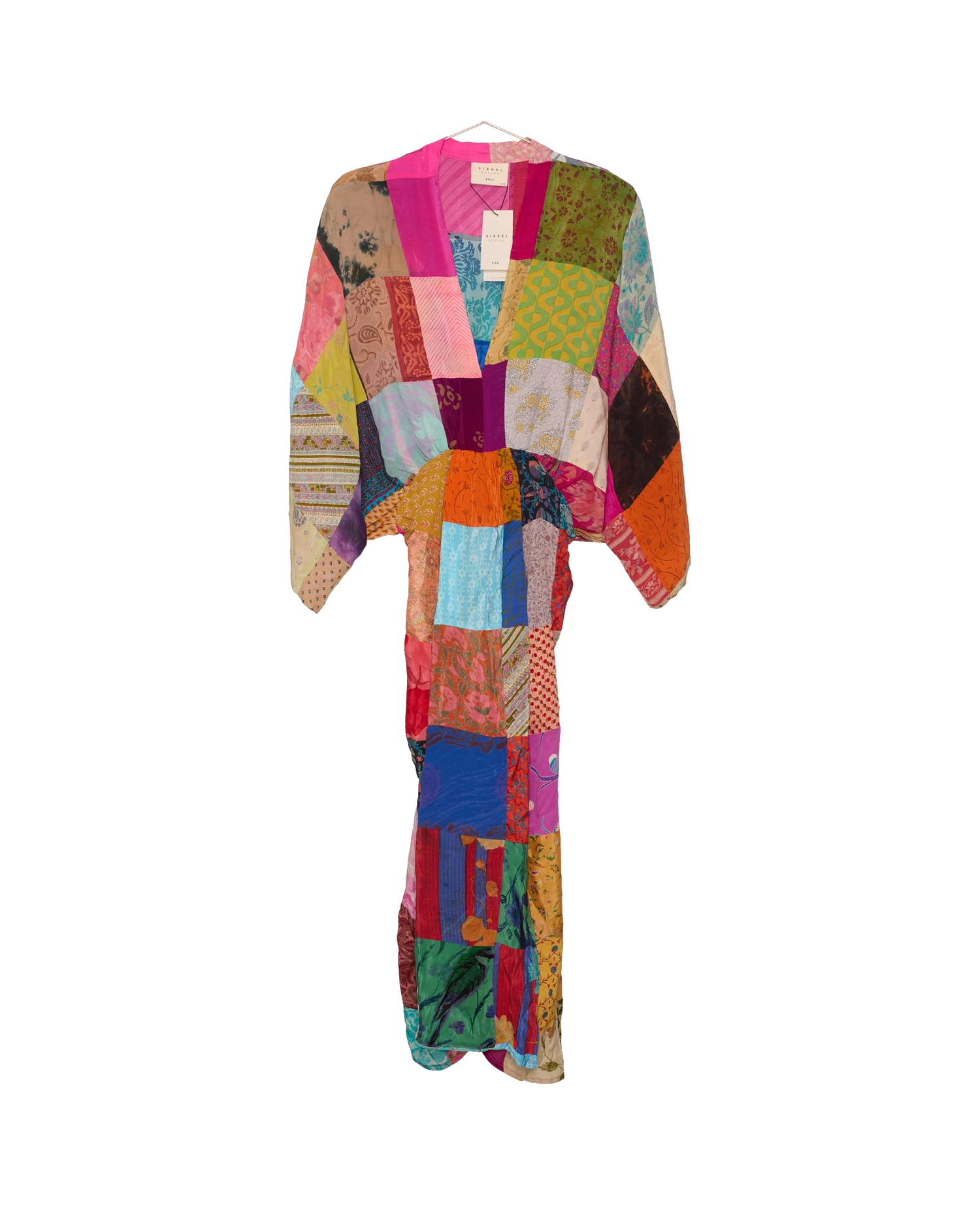 Juno SILK Patchwork Dress - No. 413
