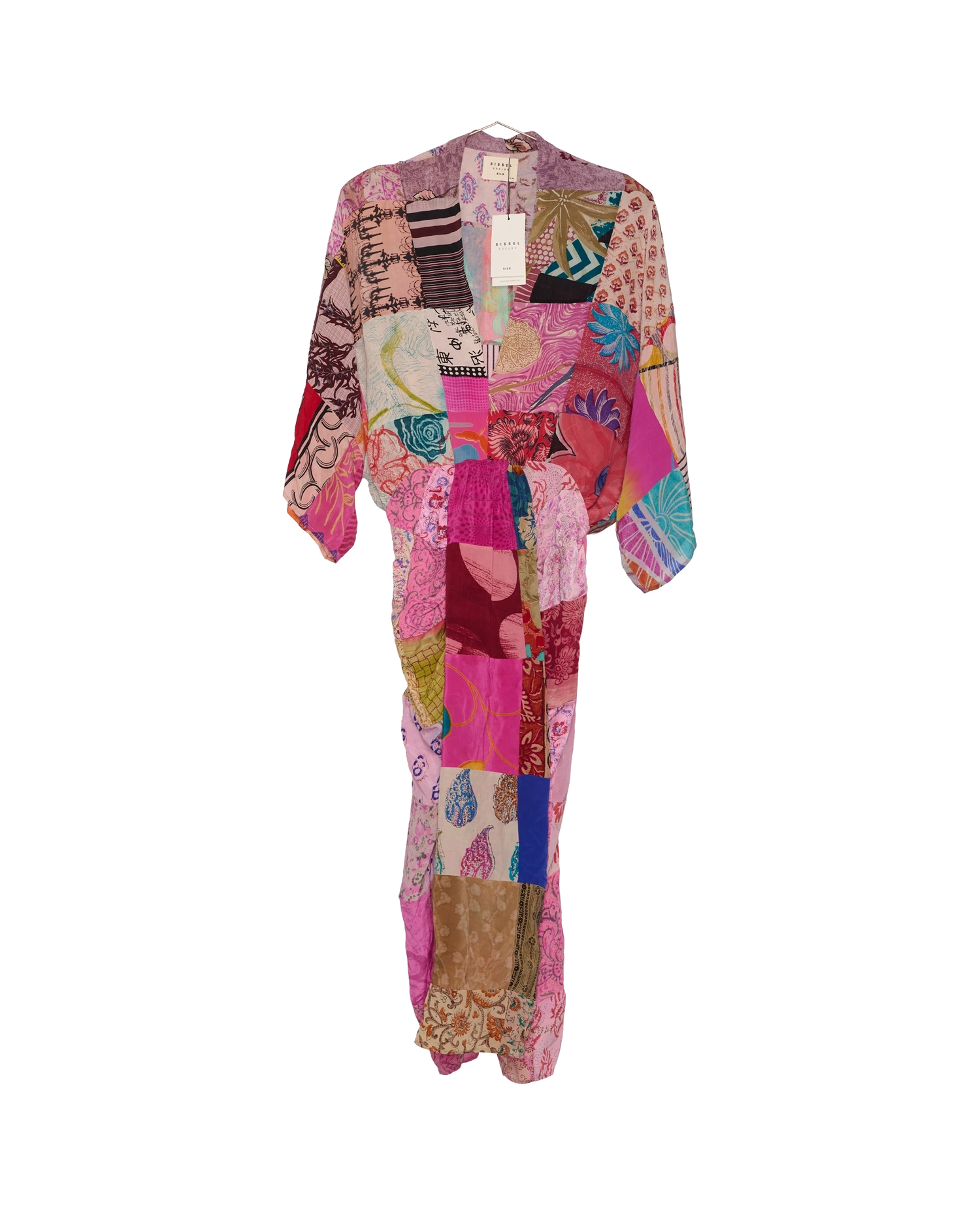 Juno SILK Patchwork Dress - No. 418