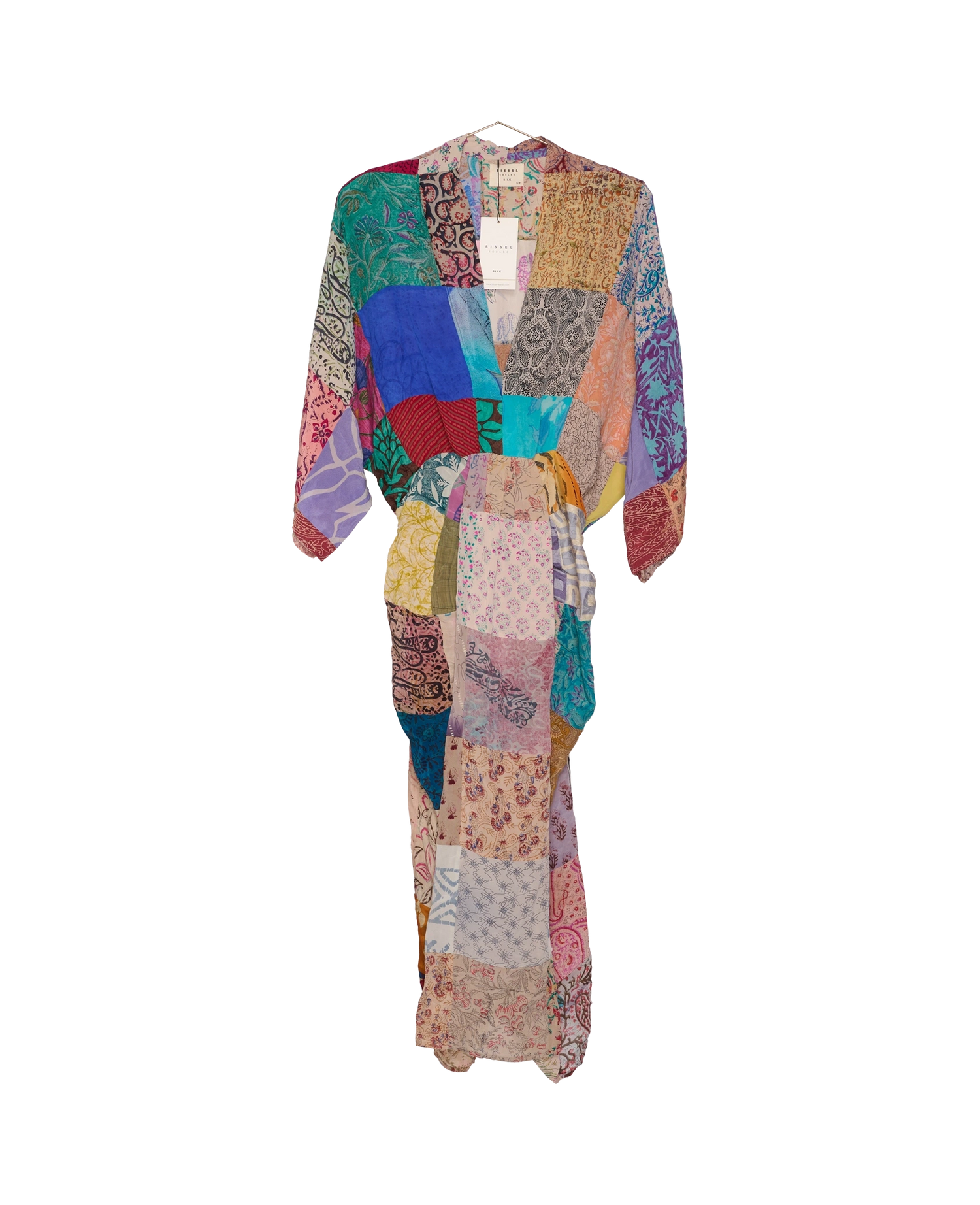 Juno SILK Patchwork Dress - No. 422